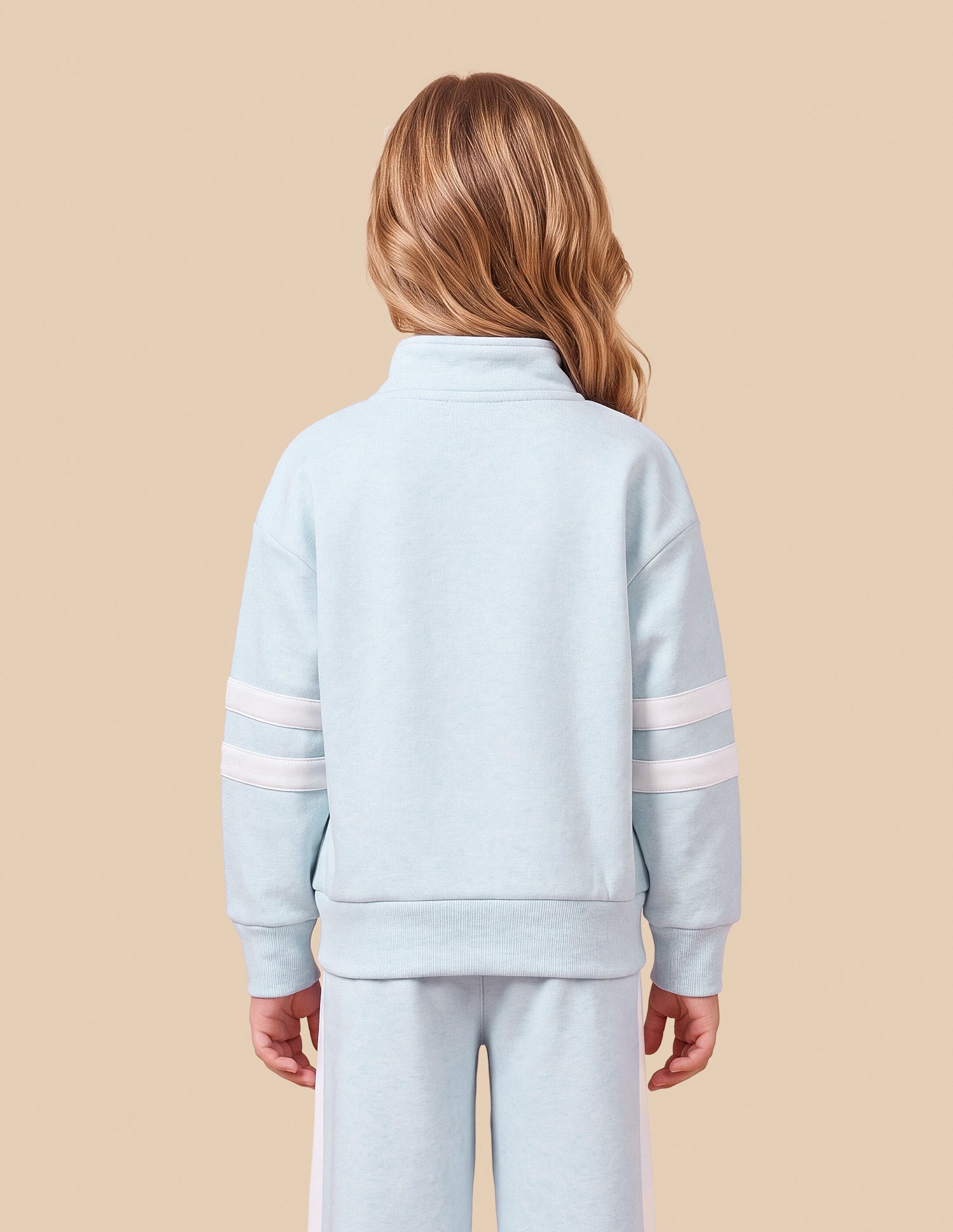 Solid Relaxed Fit Sweatshirt Blue - U.S. Polo Assn. India | Large