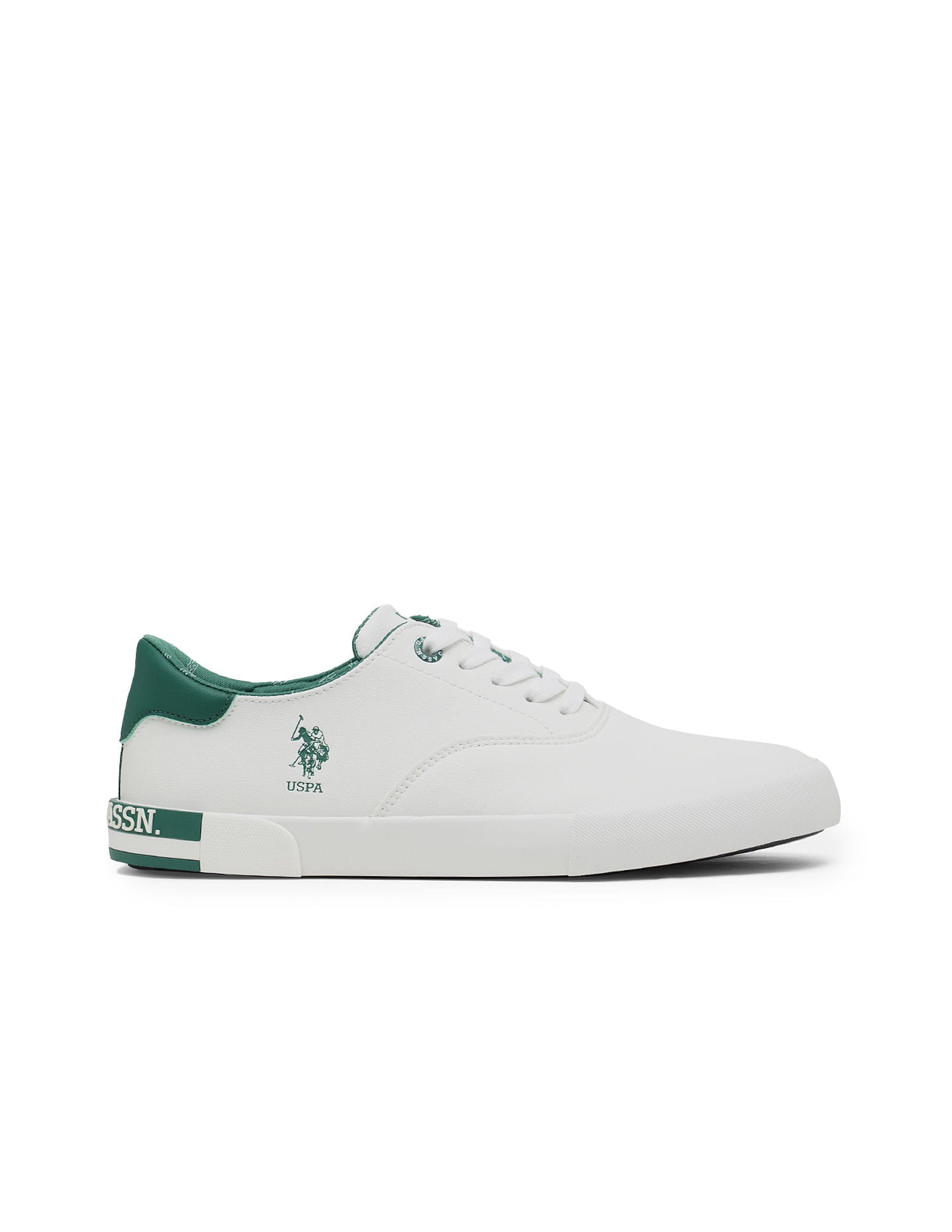 Men Round Toe Erland 4.0 Sneakers Off White - U.S. Polo Assn. India | Large
