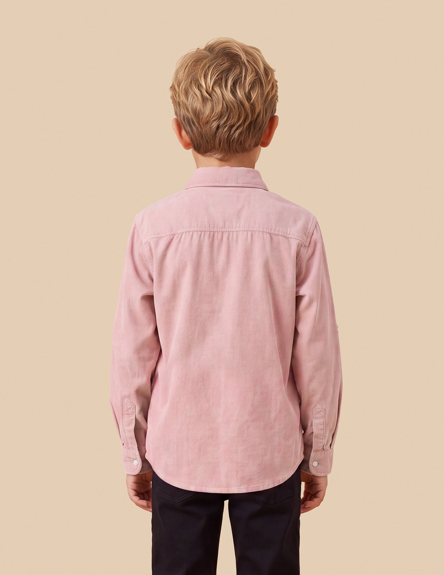 Corduroy Regular Fit Shirt Pink - U.S. Polo Assn. India | Large
