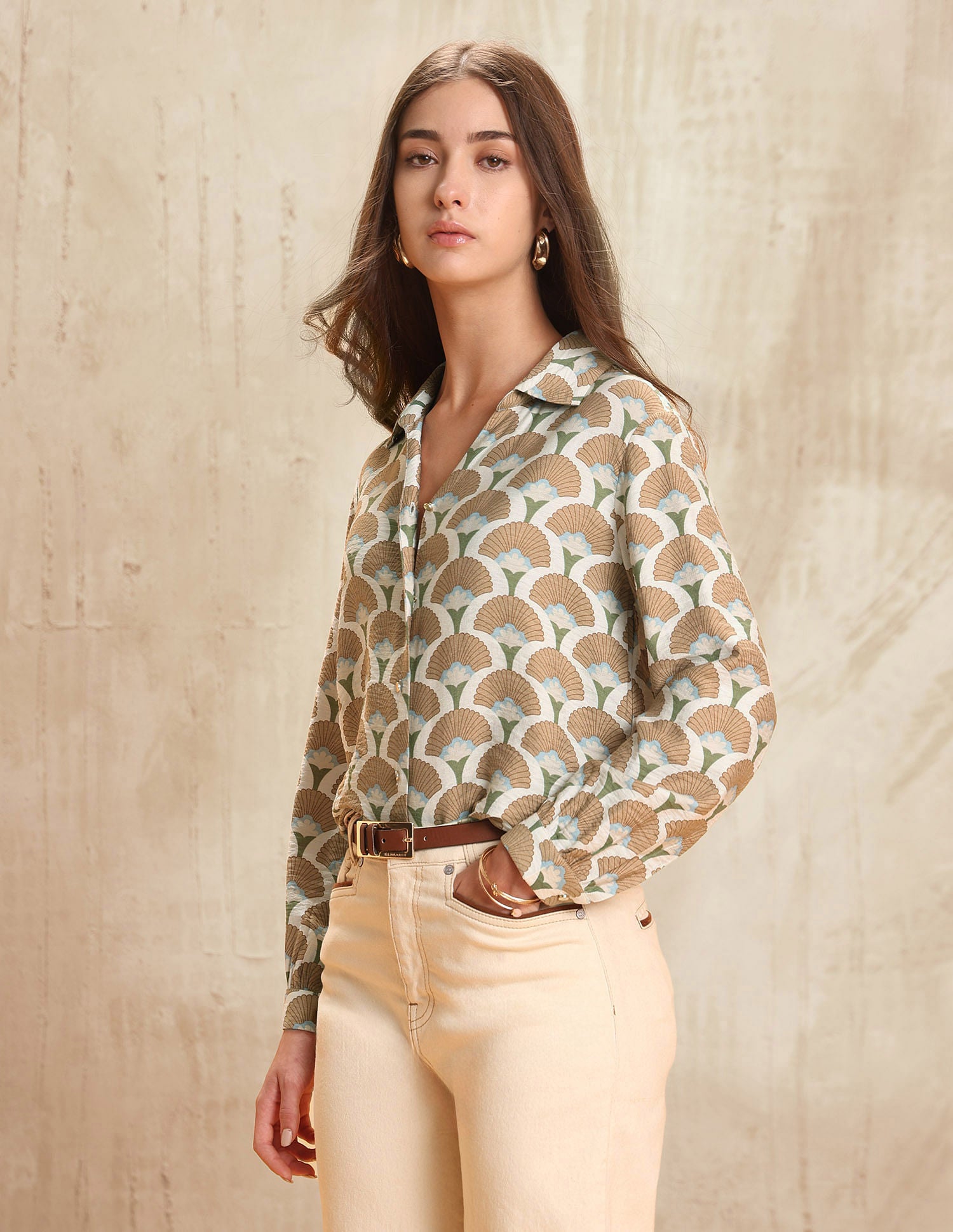 Regular Fit Floral Printed Shirt Multi-colour - U.S. POLO ASSN. | Large