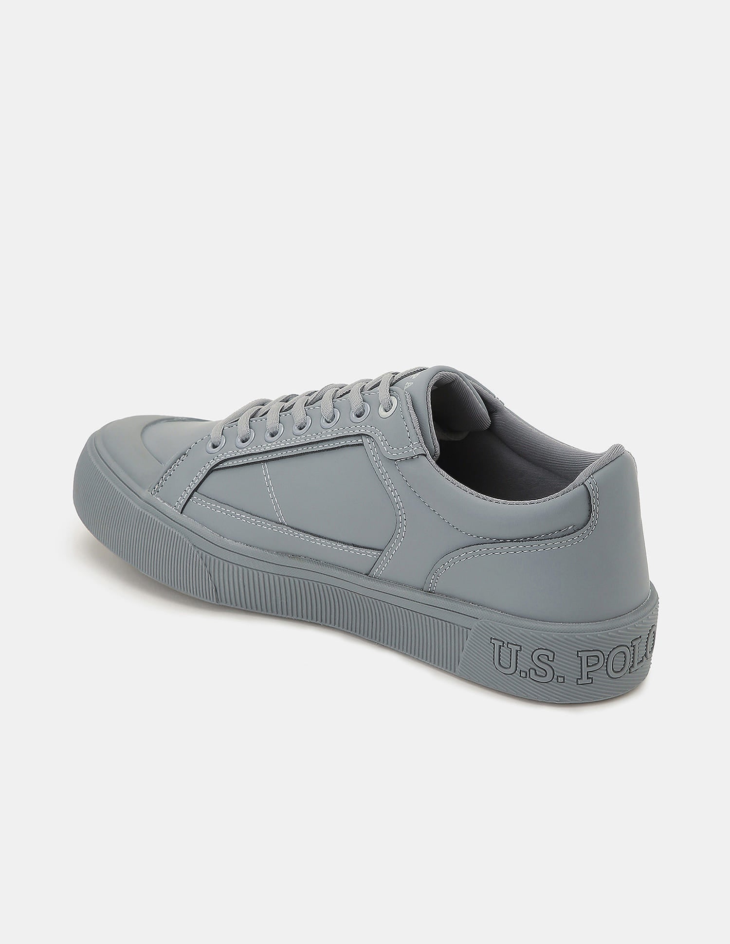 Men Ruben 2.0 Round Toe Sneakers Grey - U.S. Polo Assn. India | Large
