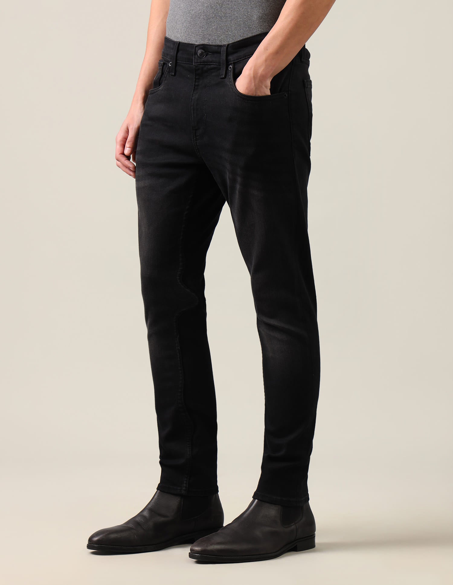 Henry Tapered Fit Black Jeans Black - U.S. Polo Assn. India | Large