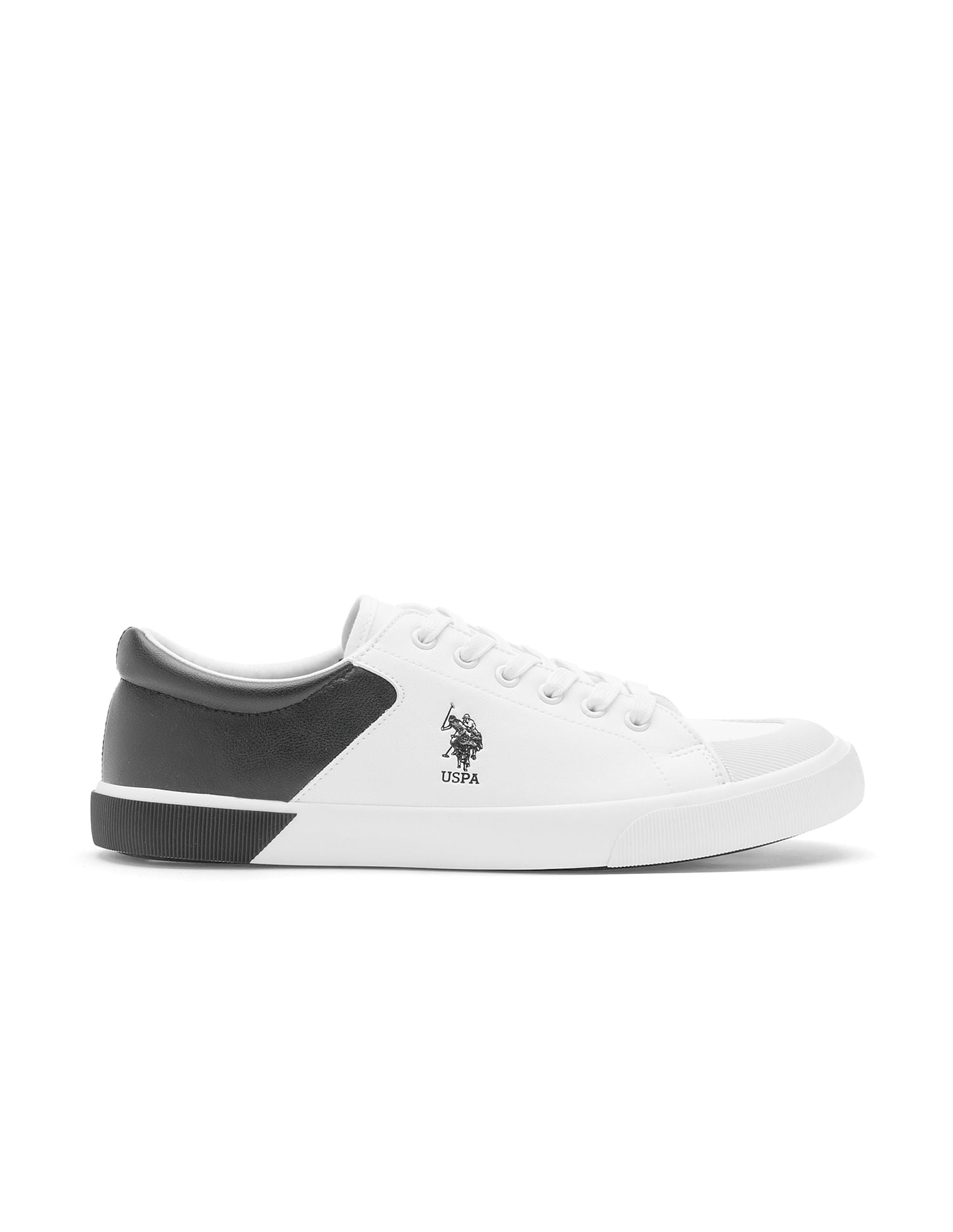 Men Colour Block Tanal Sneakers White - U.S. POLO ASSN. | Large