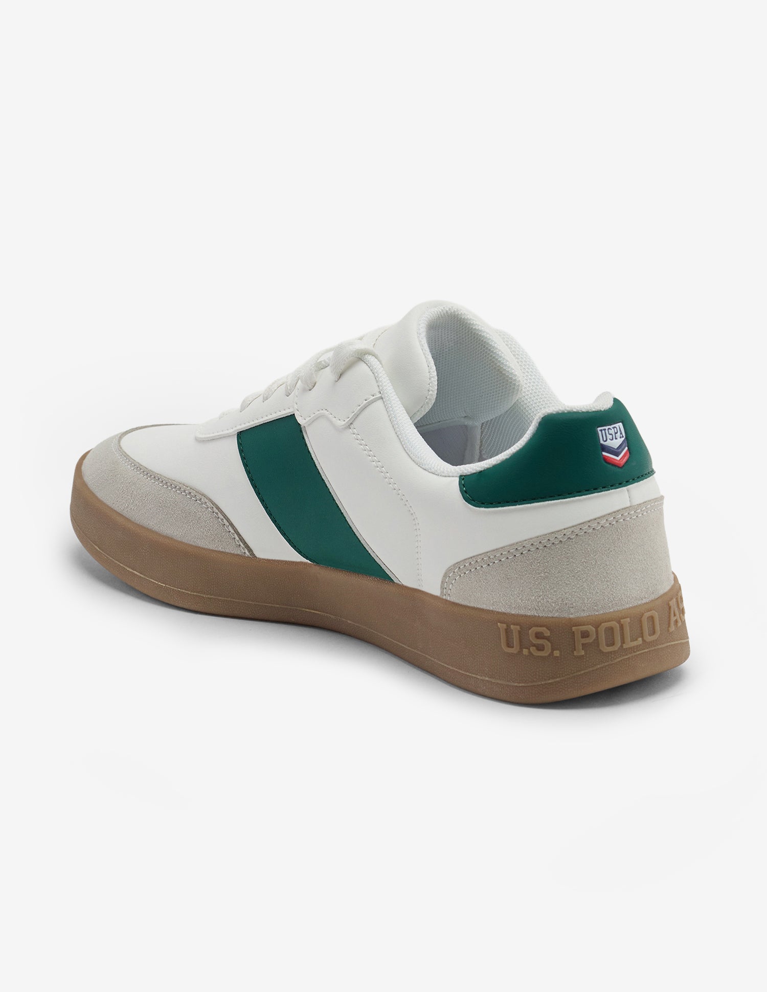 Carson Colour Blocked Sneakers Off White - U.S. Polo Assn. India | Large