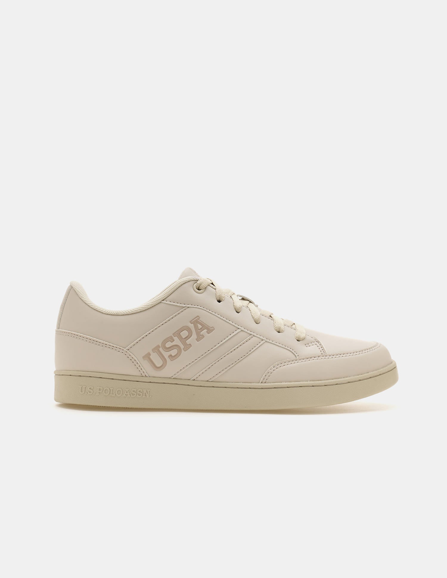 Men Gala 2.0 Solid Sneakers Beige - U.S. Polo Assn. India | Large
