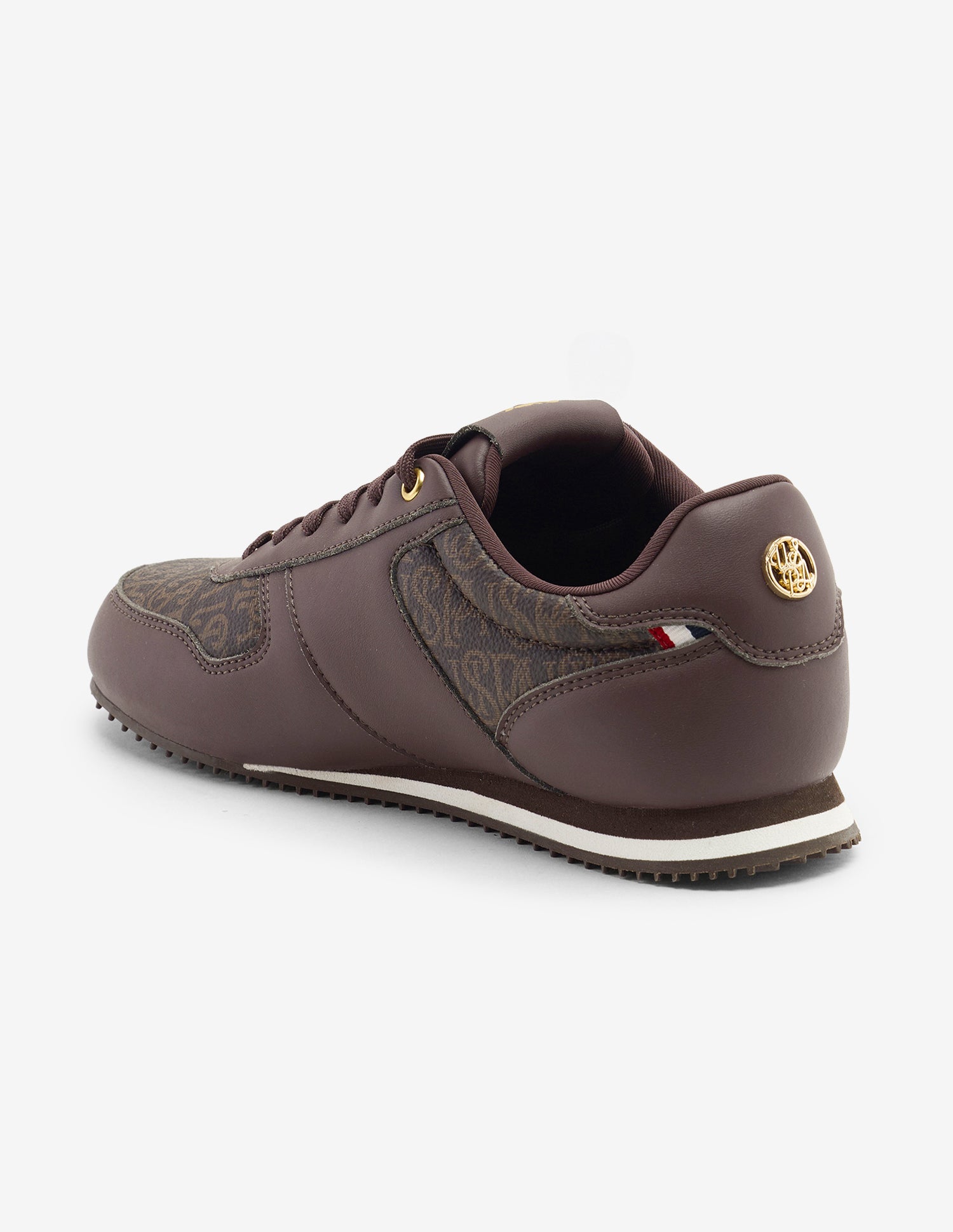 Printed Jimena Sneakers Brown - U.S. Polo Assn. India | Large