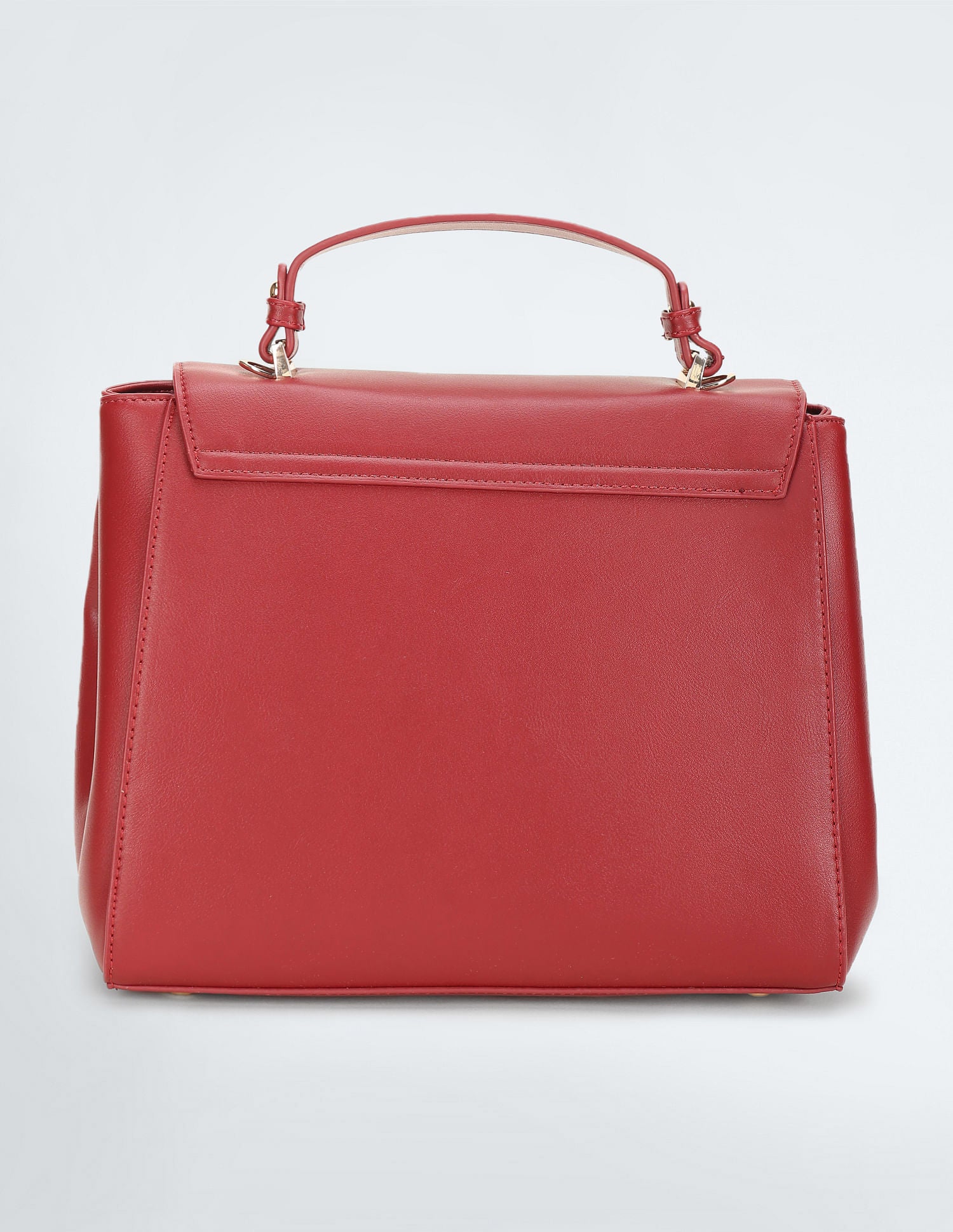 Solid Structured Sling Bag Red - U.S. POLO ASSN. | Large