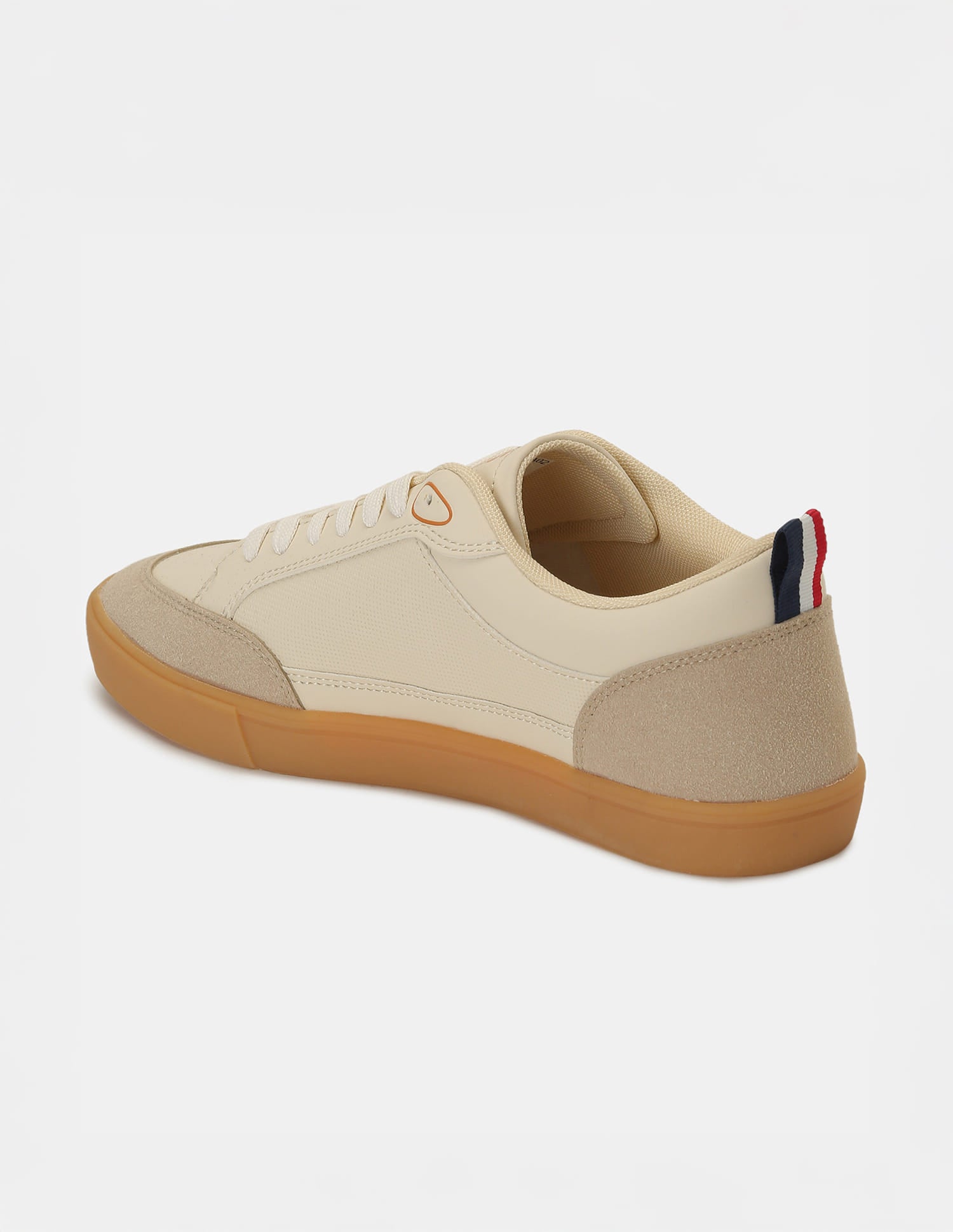 Men Colour Blocked Lucian Sneakers Beige - U.S. Polo Assn. India | Large