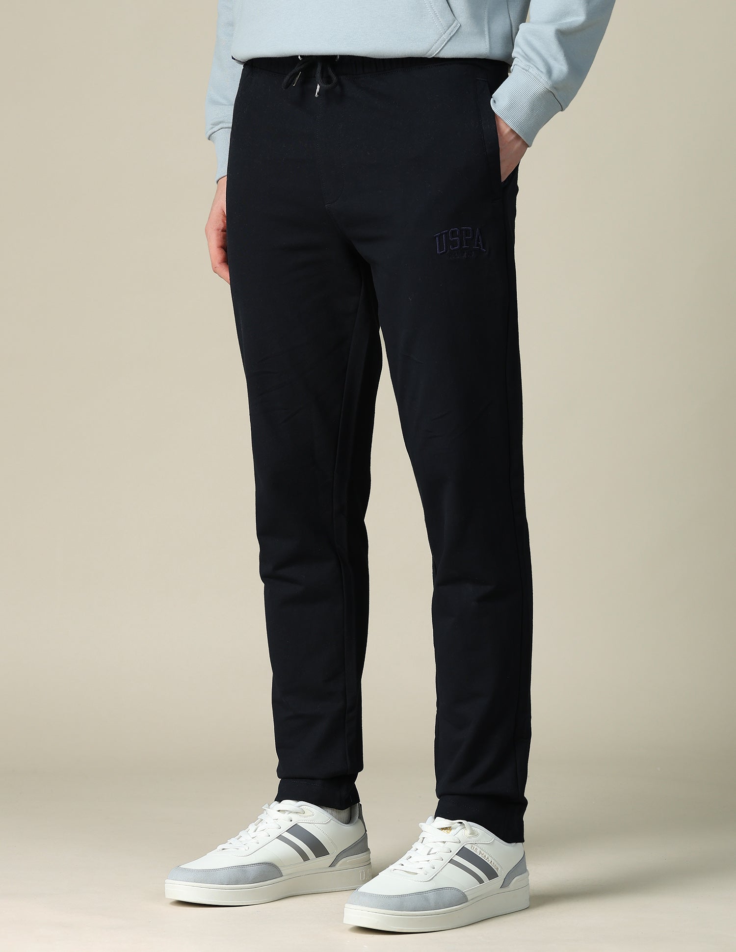 Mid Rise Regular Fit Track Pants Navy - U.S. POLO ASSN. | Large