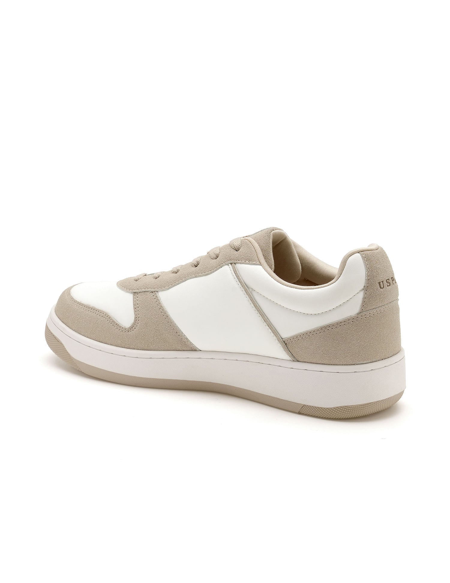 Men Joan Colourblocked Sneakers Beige - U.S. Polo Assn. India | Large
