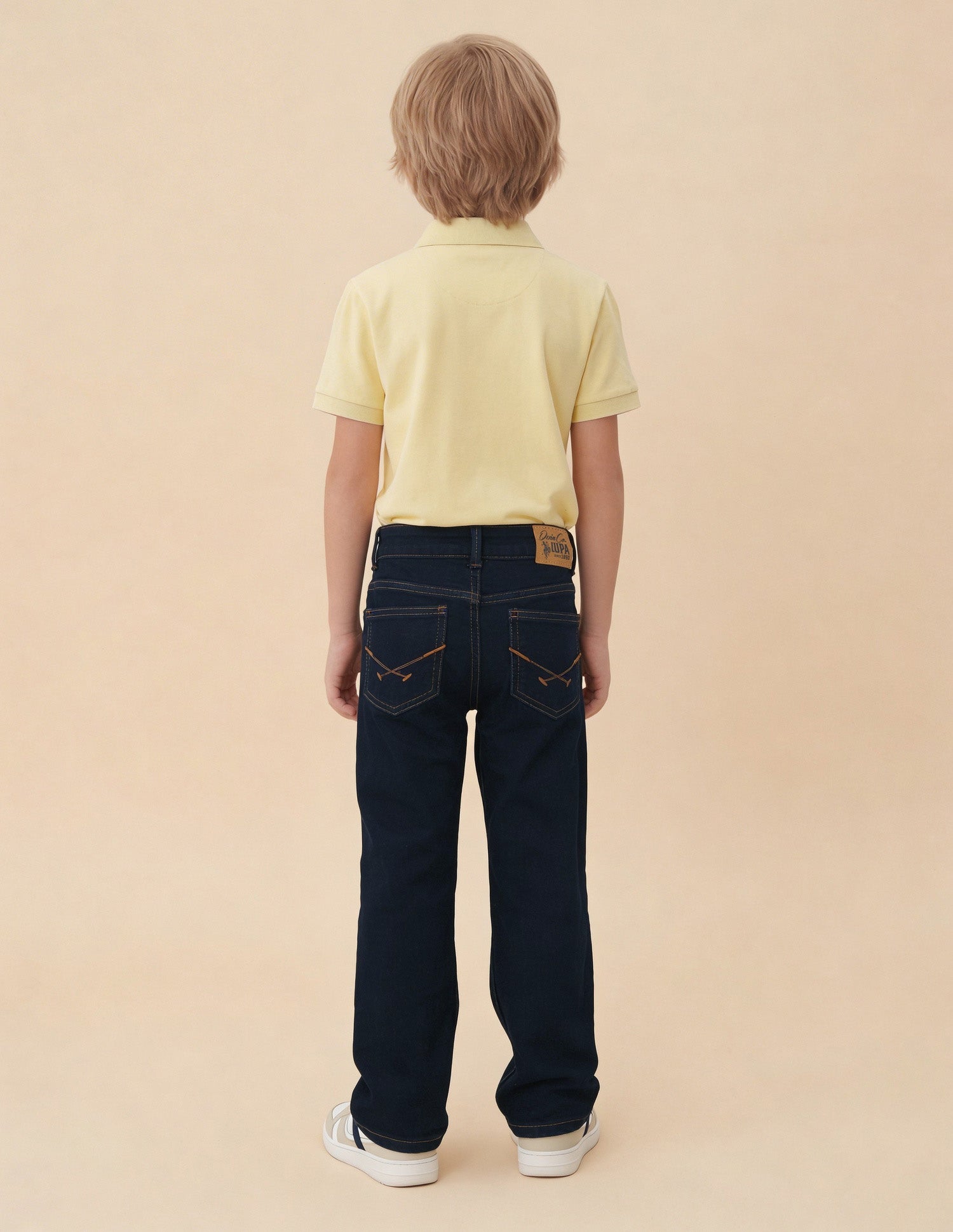 Bootcut Fit Blue Jeans Dark Blue - U.S. Polo Assn. India | Large