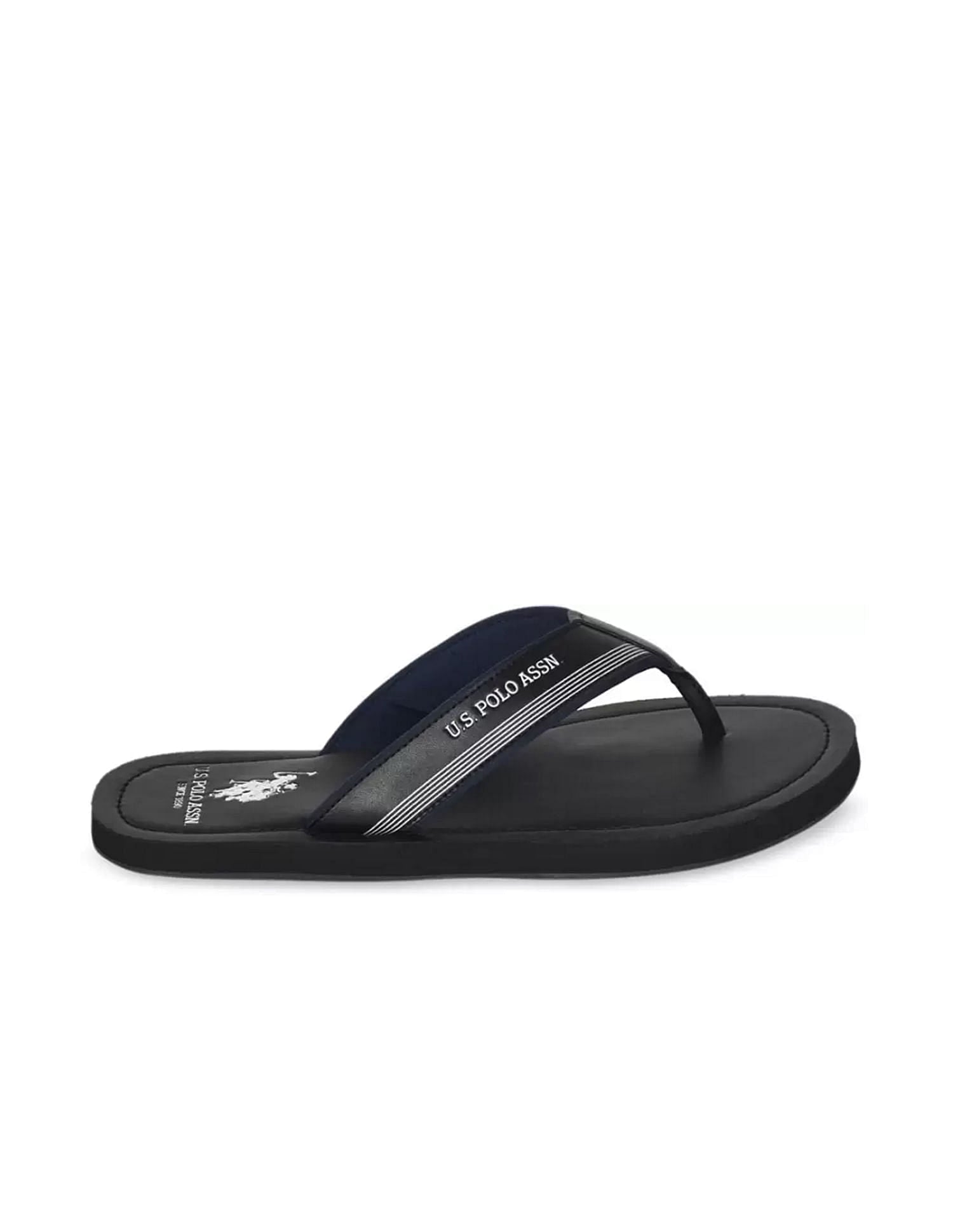 Men Ovi 3 Slippers Black - U.S. POLO ASSN. | Large