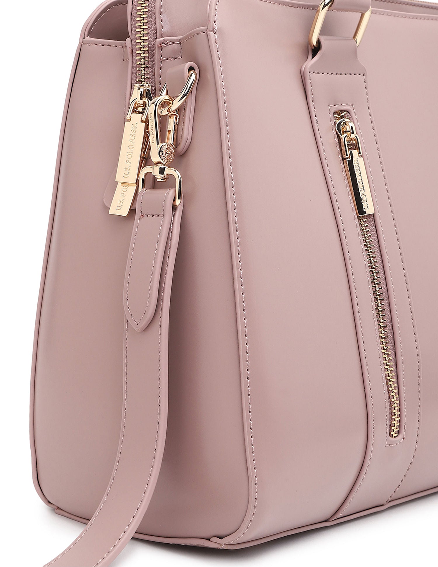 Women Avery Satchel Bag Nude - U.S. Polo Assn. India | Large