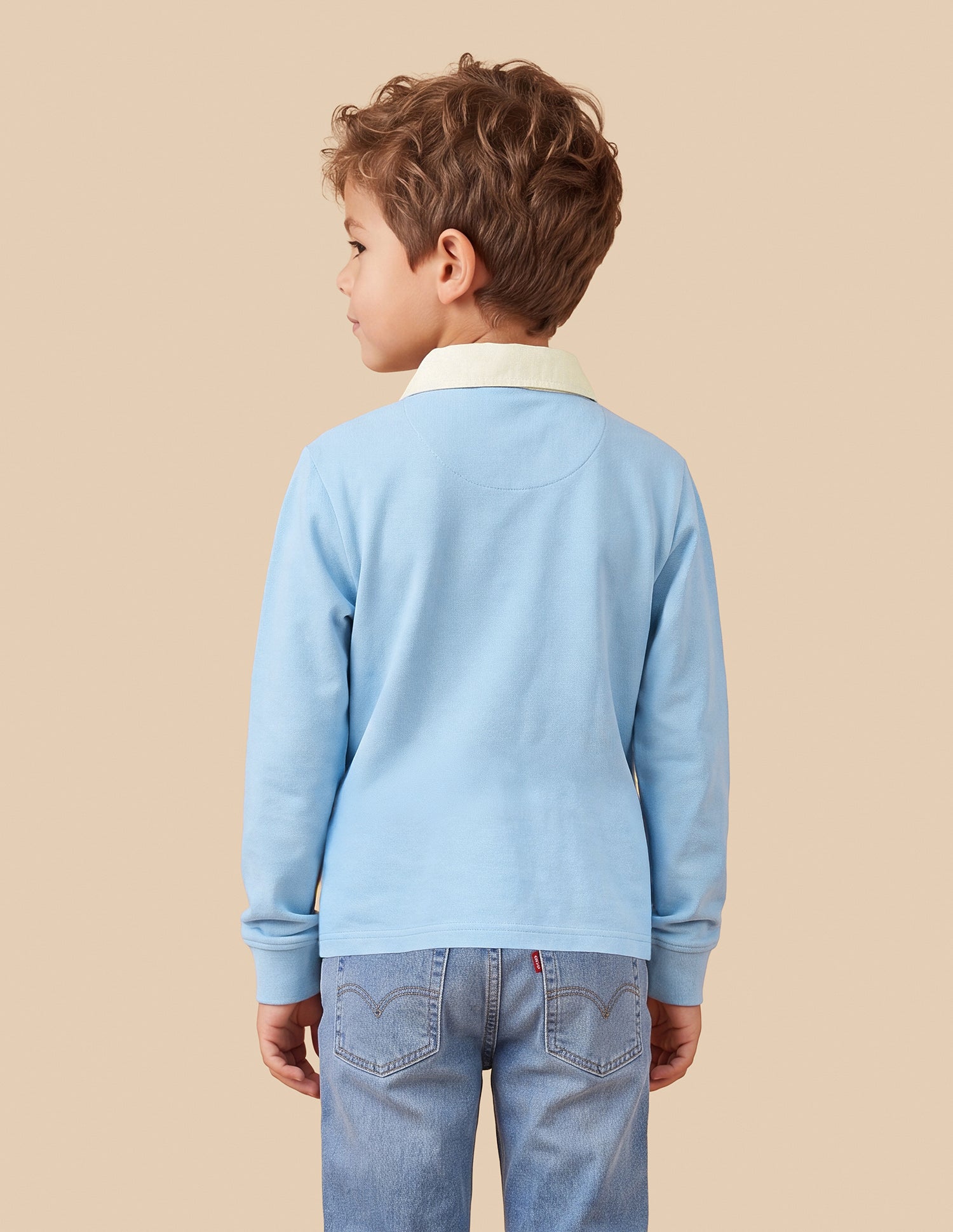 Solid Regular Fit Polo Shirt Light Blue - U.S. Polo Assn. India | Large