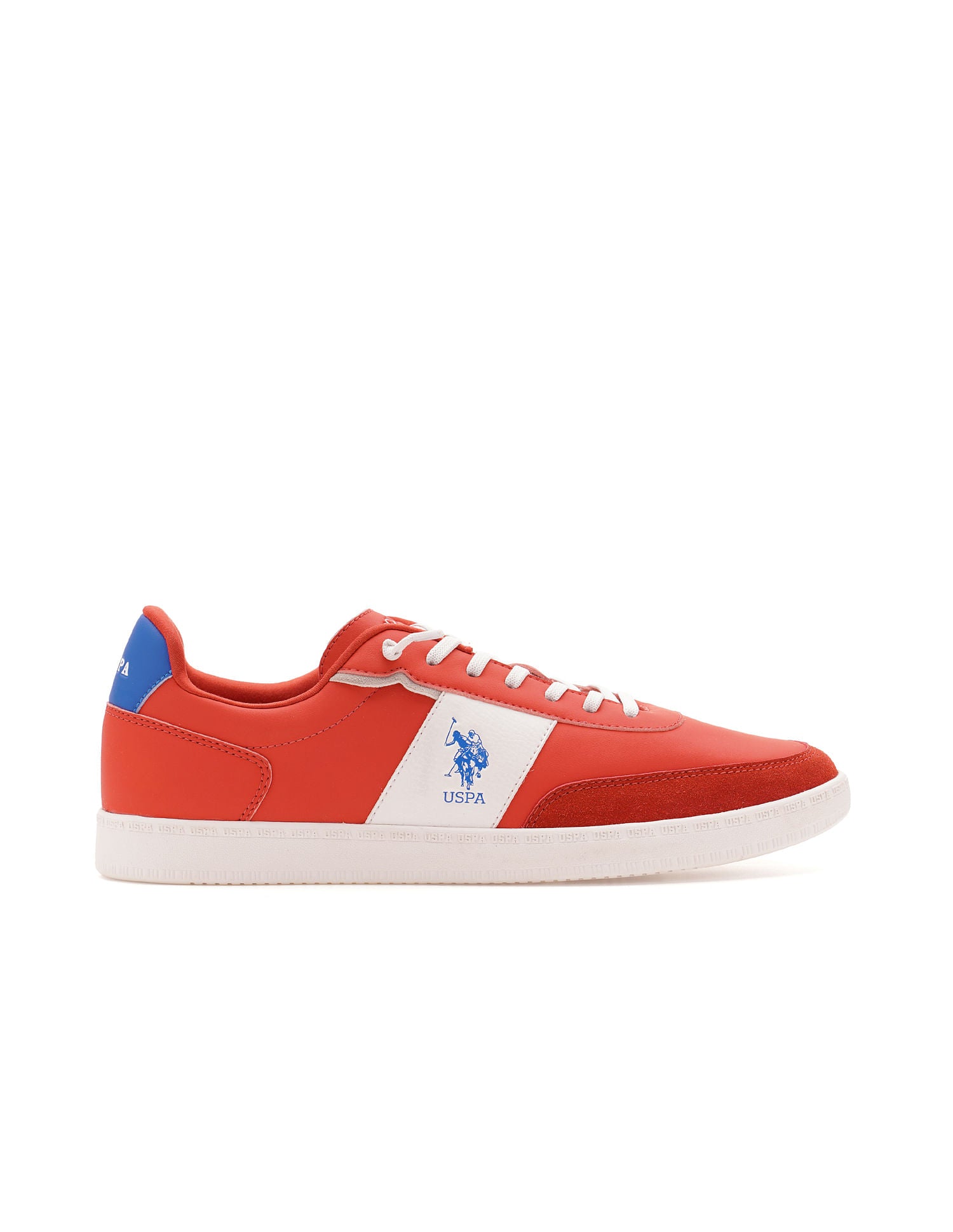 Men Milton Colourblocked Sneakers Red - U.S. POLO ASSN. | Large