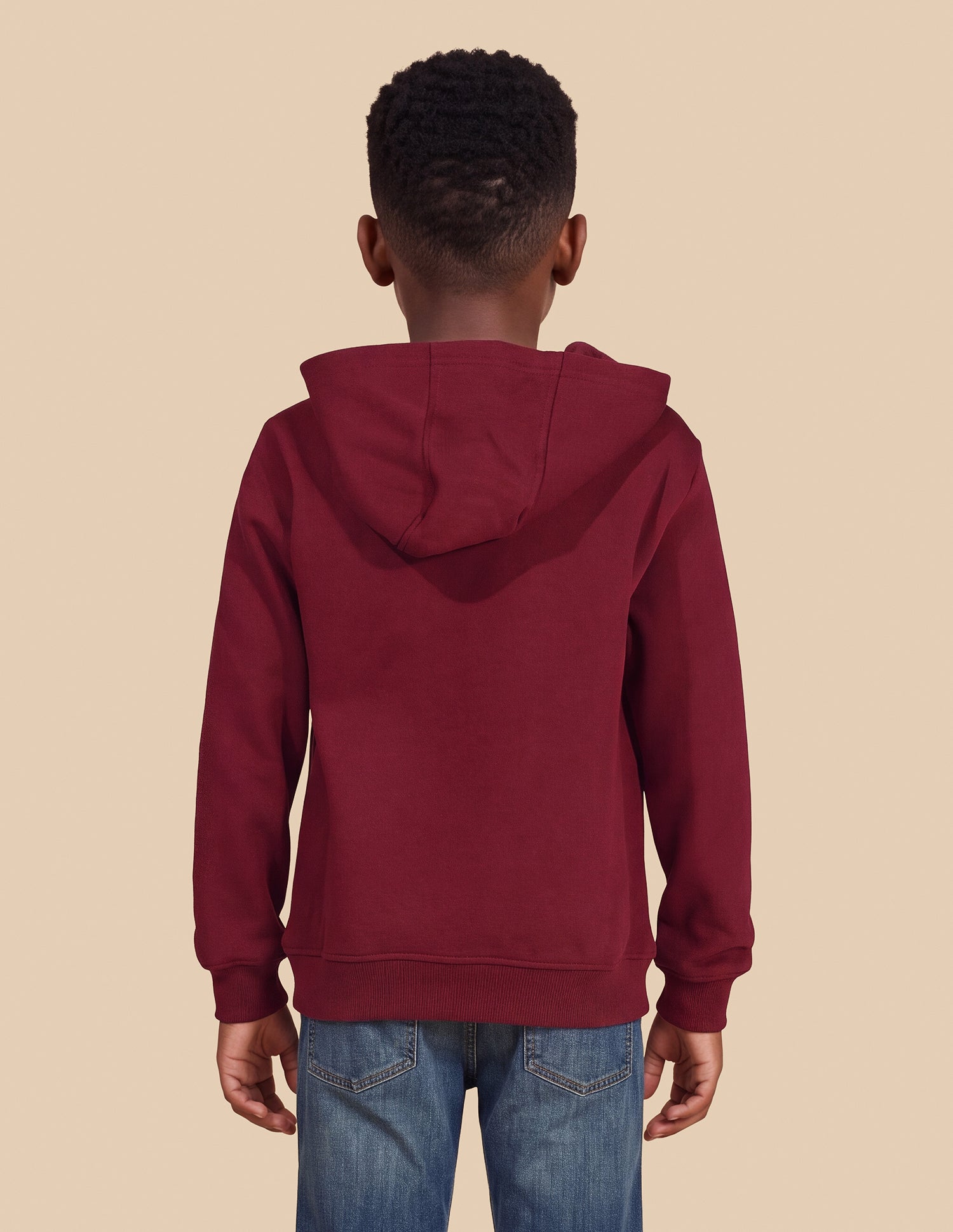 Brand Embroidered Regular Fit Sweatshirt Maroon - U.S. Polo Assn. India | Large