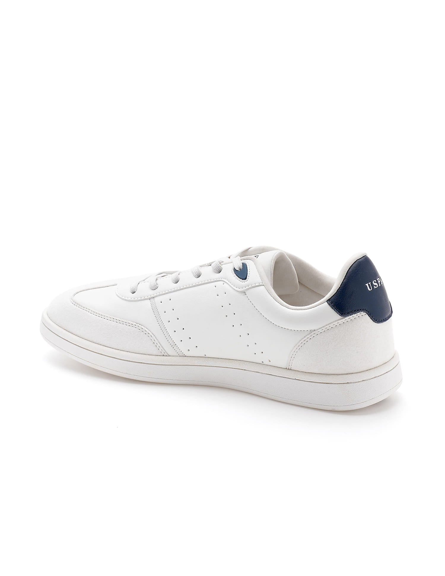Men Cenik Suede Sneakers White - U.S. Polo Assn. India | Large
