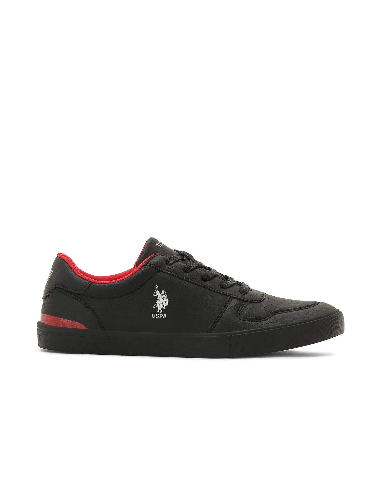 Men Britt 2.0 Round Toe Sneakers Black - U.S. Polo Assn. India | Large