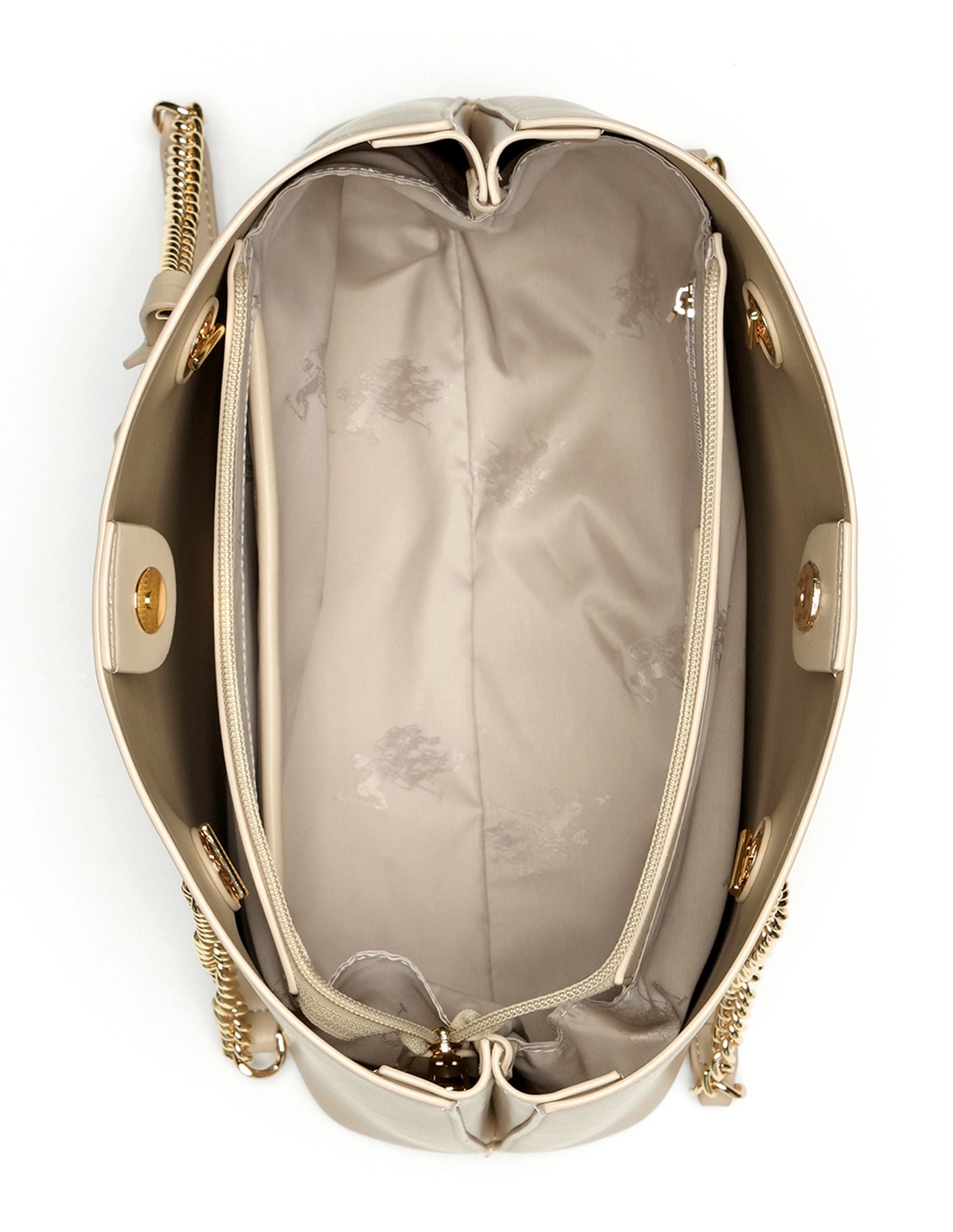 Gabby Solid Tote Bag Nude - U.S. POLO ASSN. | Large