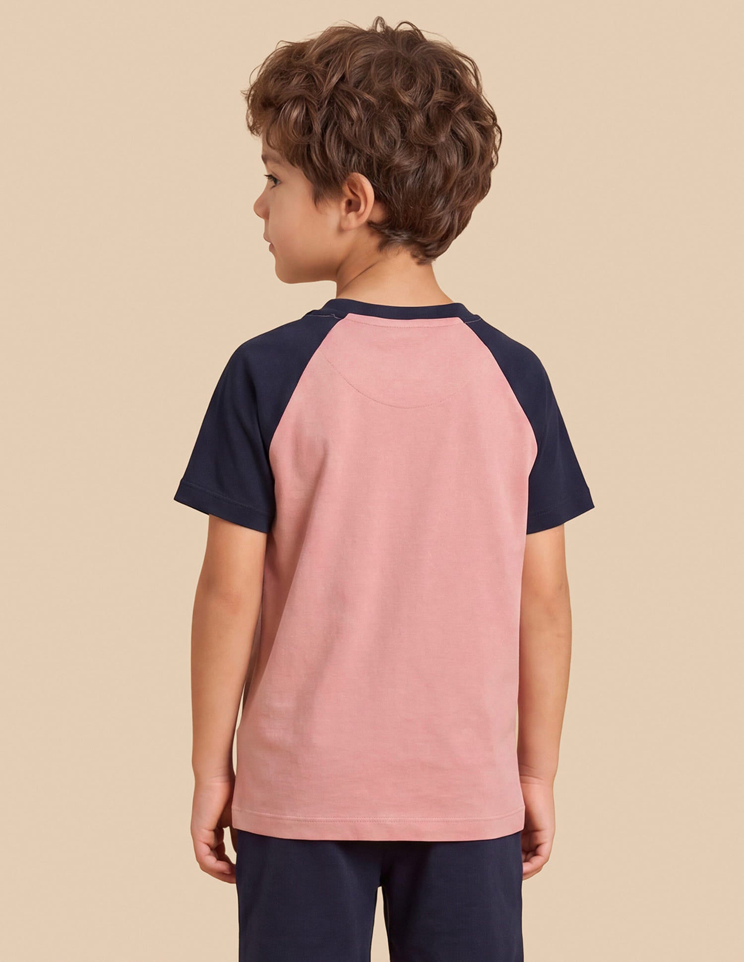 Graphic Printed Regular Fit T-Shirt Peach - U.S. Polo Assn. India | Large