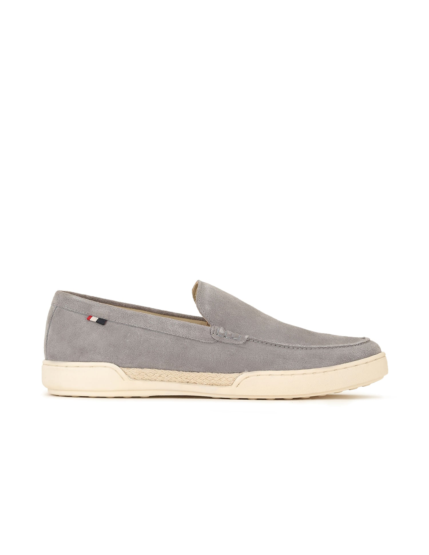 Men Fend Leather Loafers Grey - U.S. POLO ASSN. | Large