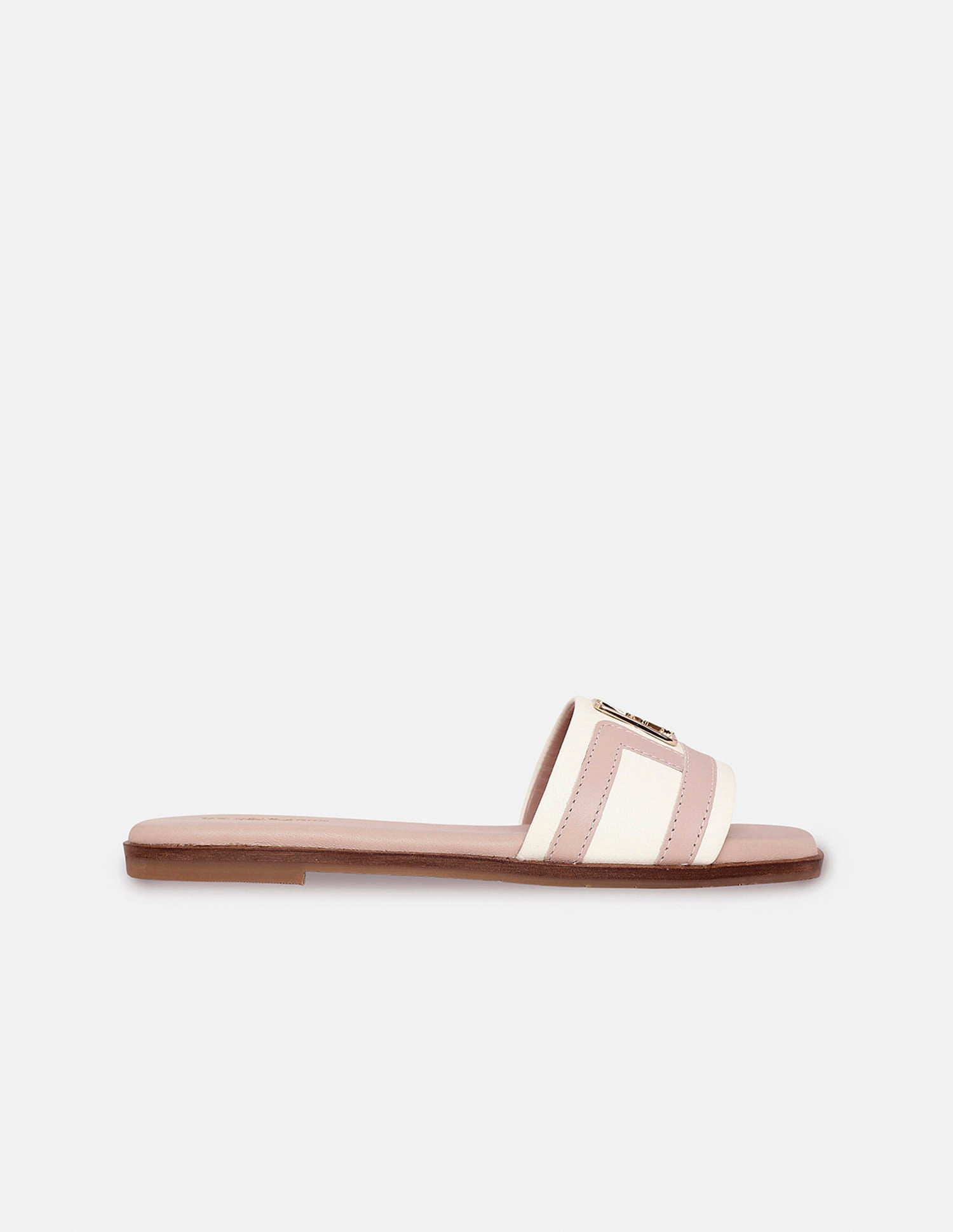 Veylisse Square Toe Flats Nude - U.S. Polo Assn. India | Large