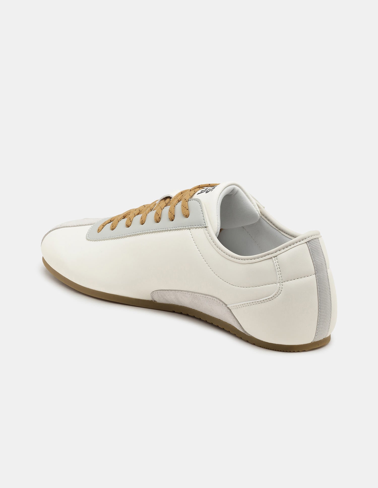 Colour Blocked Lace Ups Rush Sneakers Off White - U.S. Polo Assn. India | Large