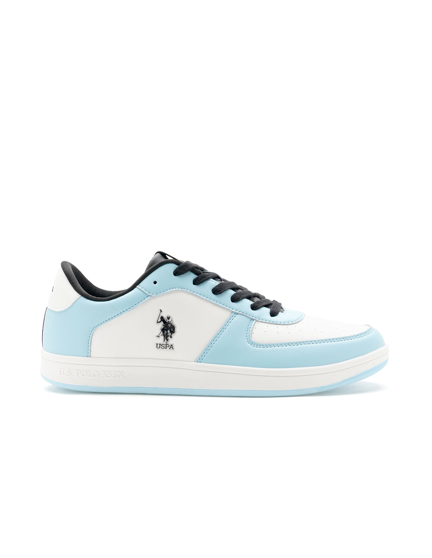 Men Rein Lt. Blue Retro Court Sneakers Lt. Blue - U.S. POLO ASSN. | Large