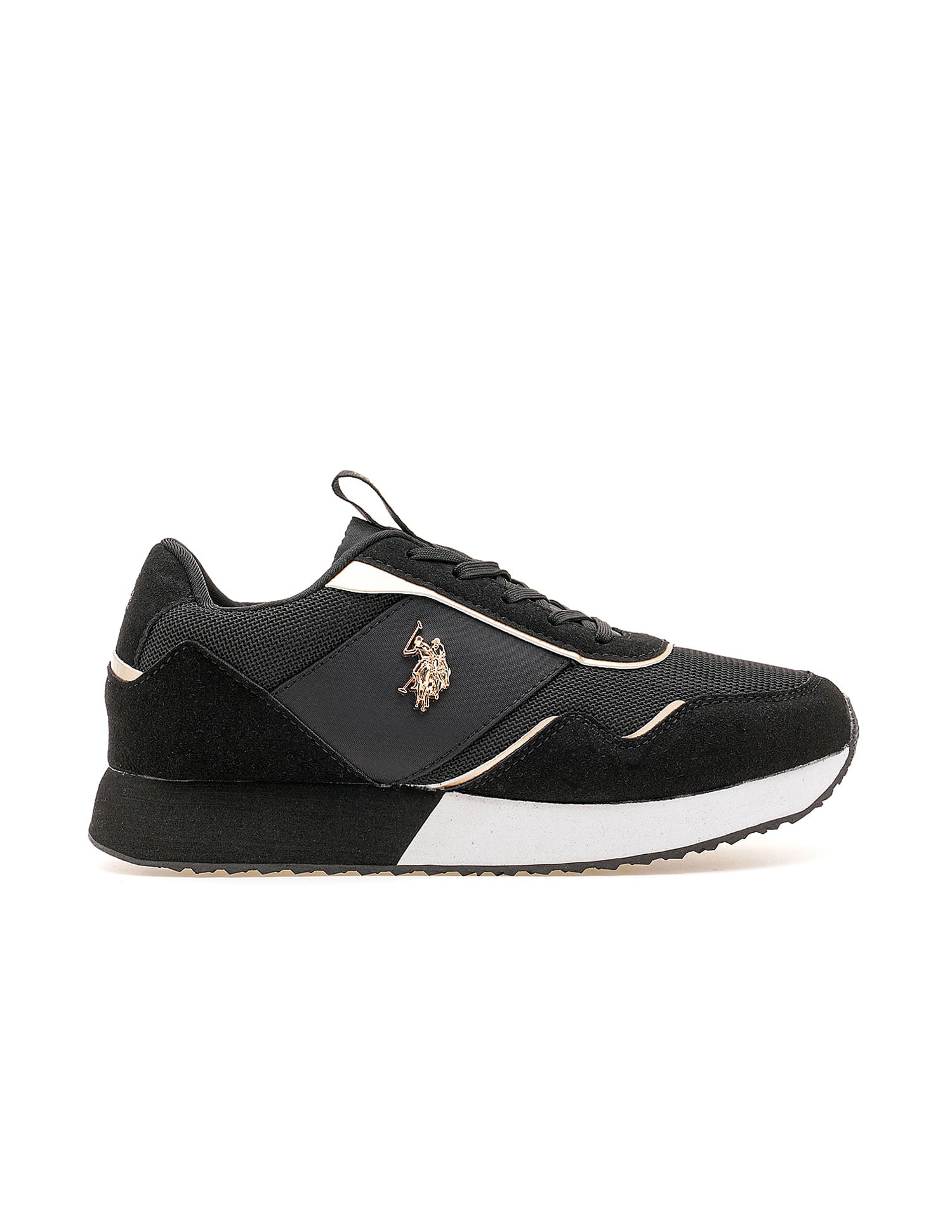 Colour Block Judy Sneakers Black - U.S. POLO ASSN. | Large