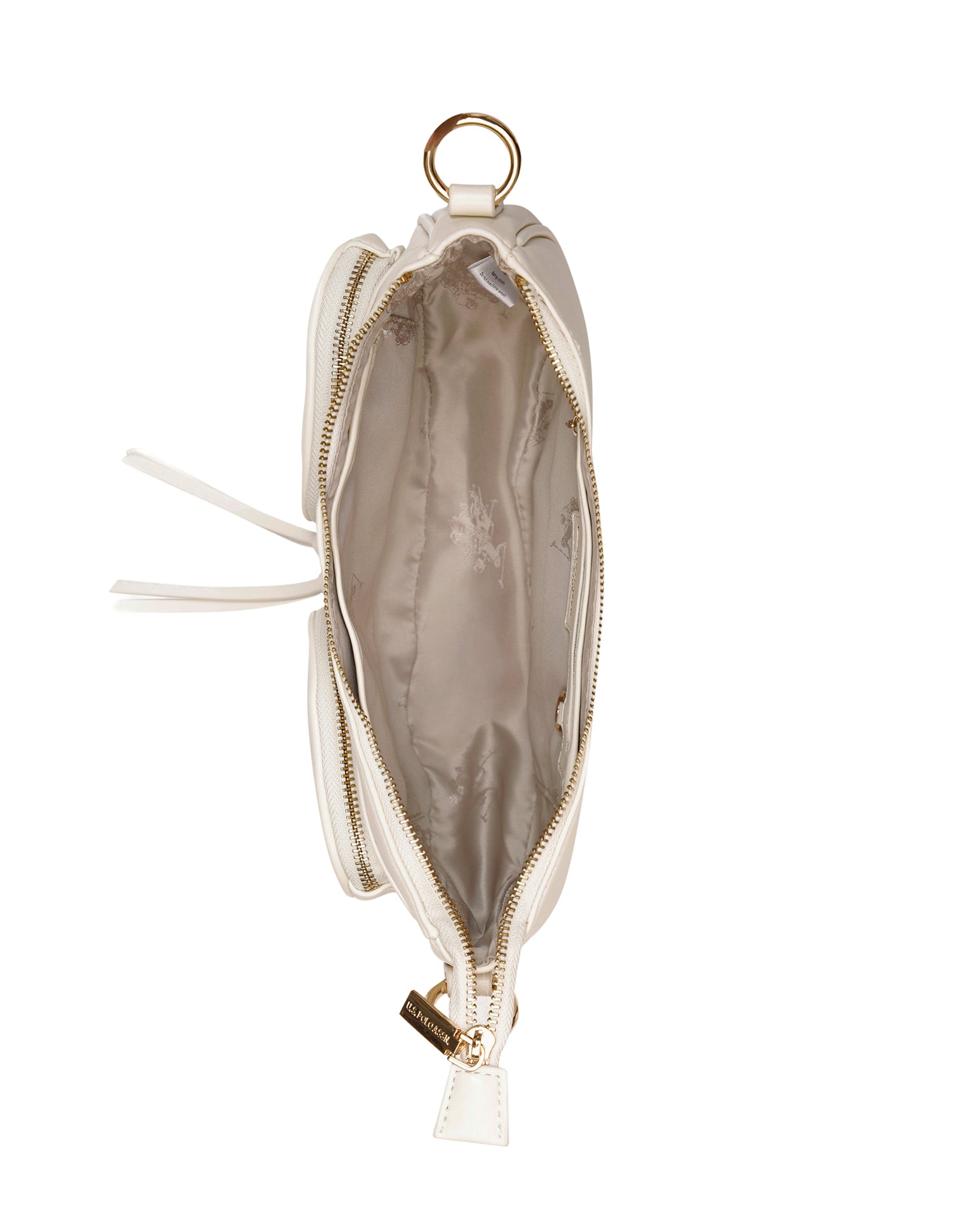 Women Aria Crossbody Bag Off White - U.S. POLO ASSN. | Large