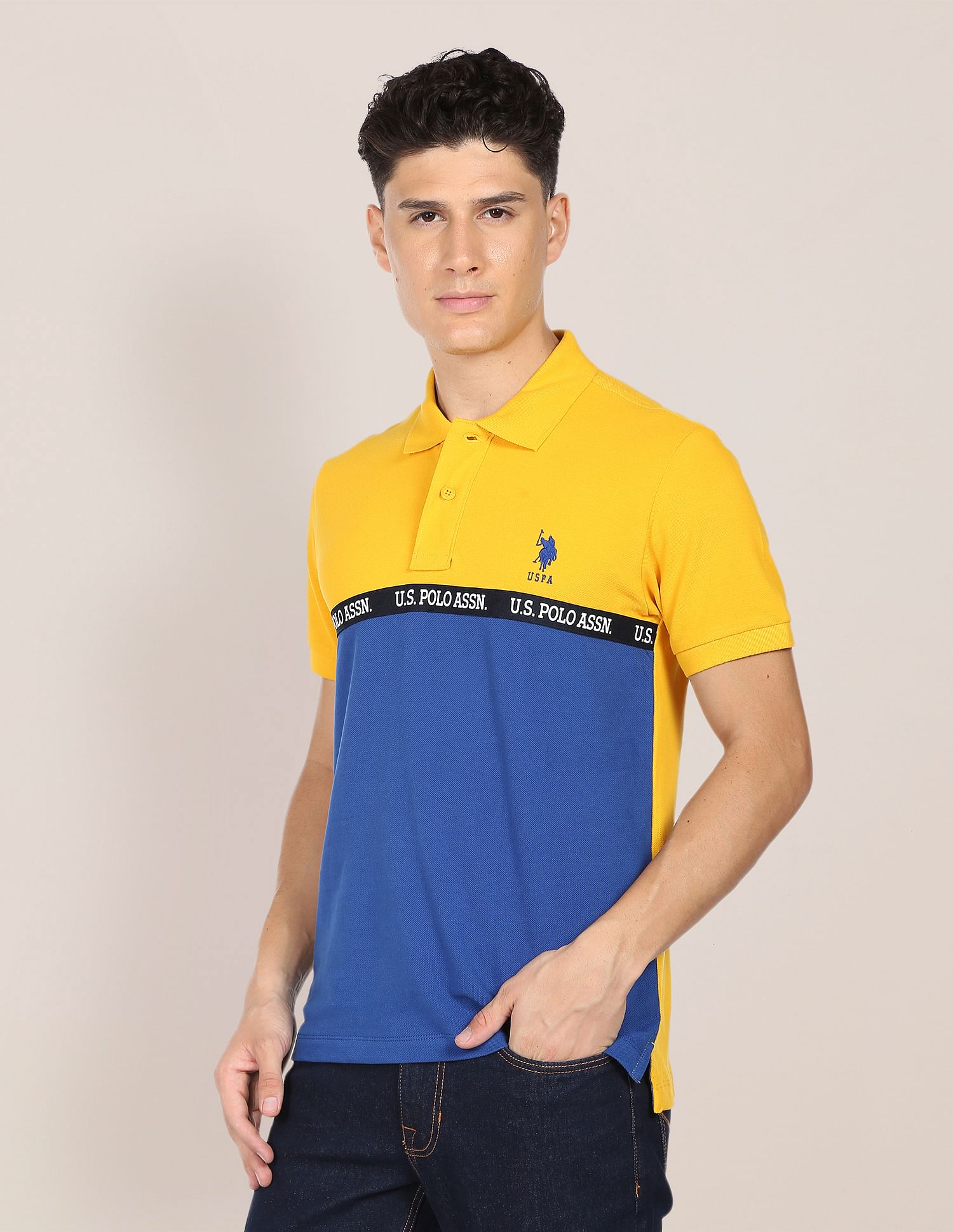 Logo Tape Polo Shirt