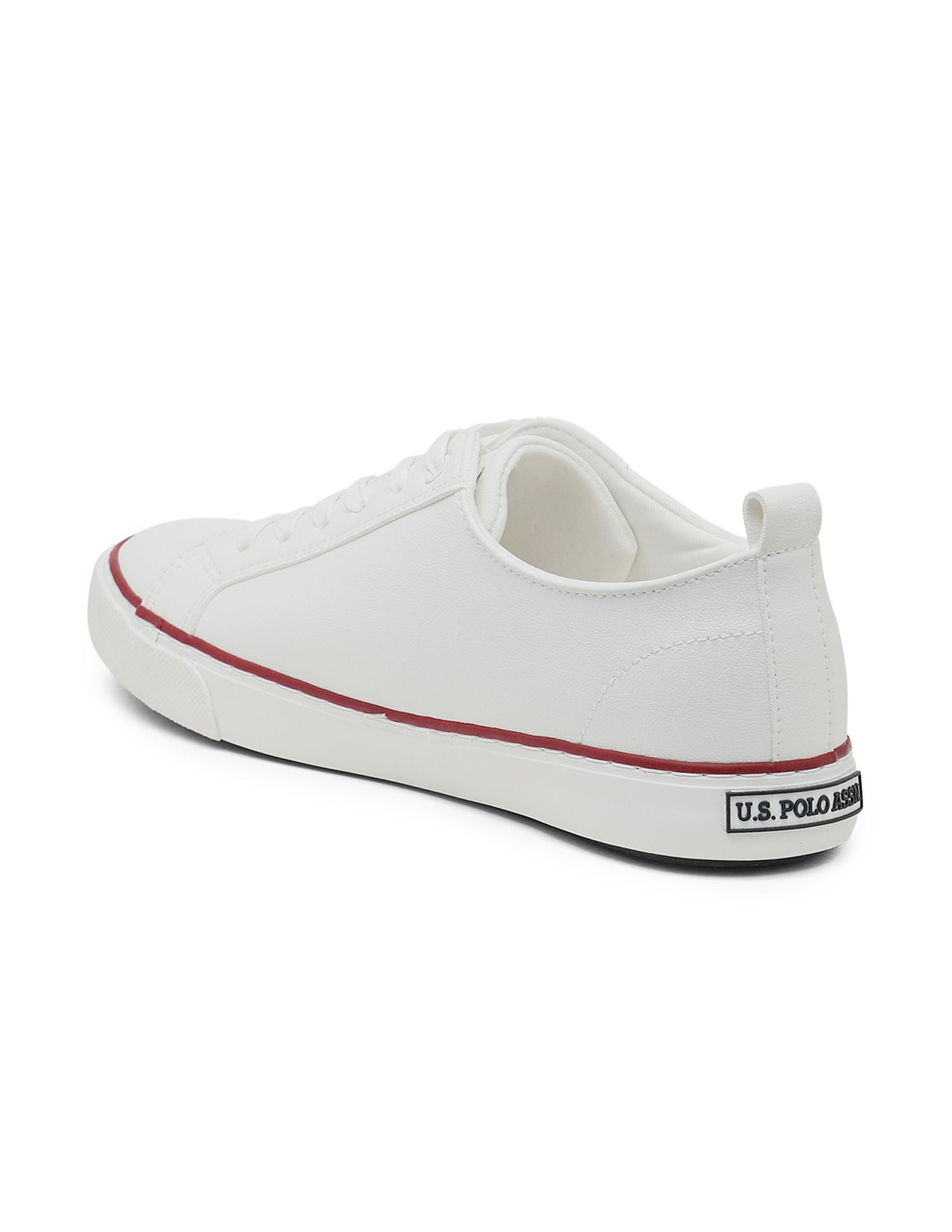 Men Brand Stripe Martinez 3.0 Sneakers Off White - U.S. Polo Assn. India | Large