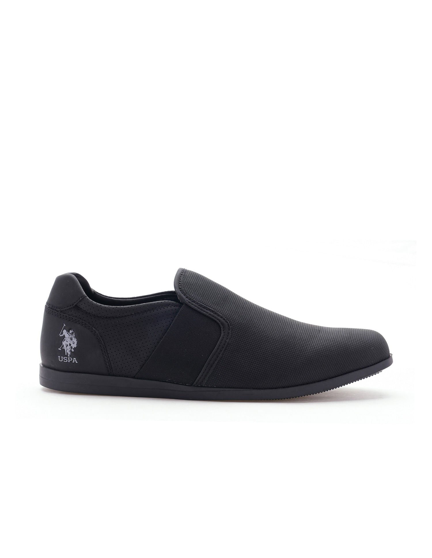 Men Sergio 2.0 Black Work Casuals Slip On Black - U.S. POLO ASSN. | Large