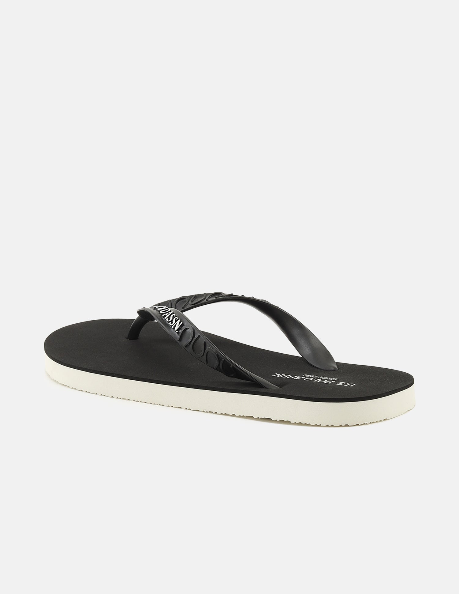 Murphy Flip Flops Black - U.S. Polo Assn. India | Large