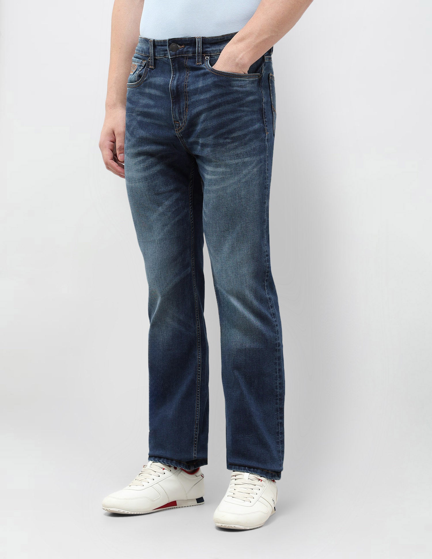 Connor Bootcut Blue Jeans Indigo - U.S. POLO ASSN. | Large