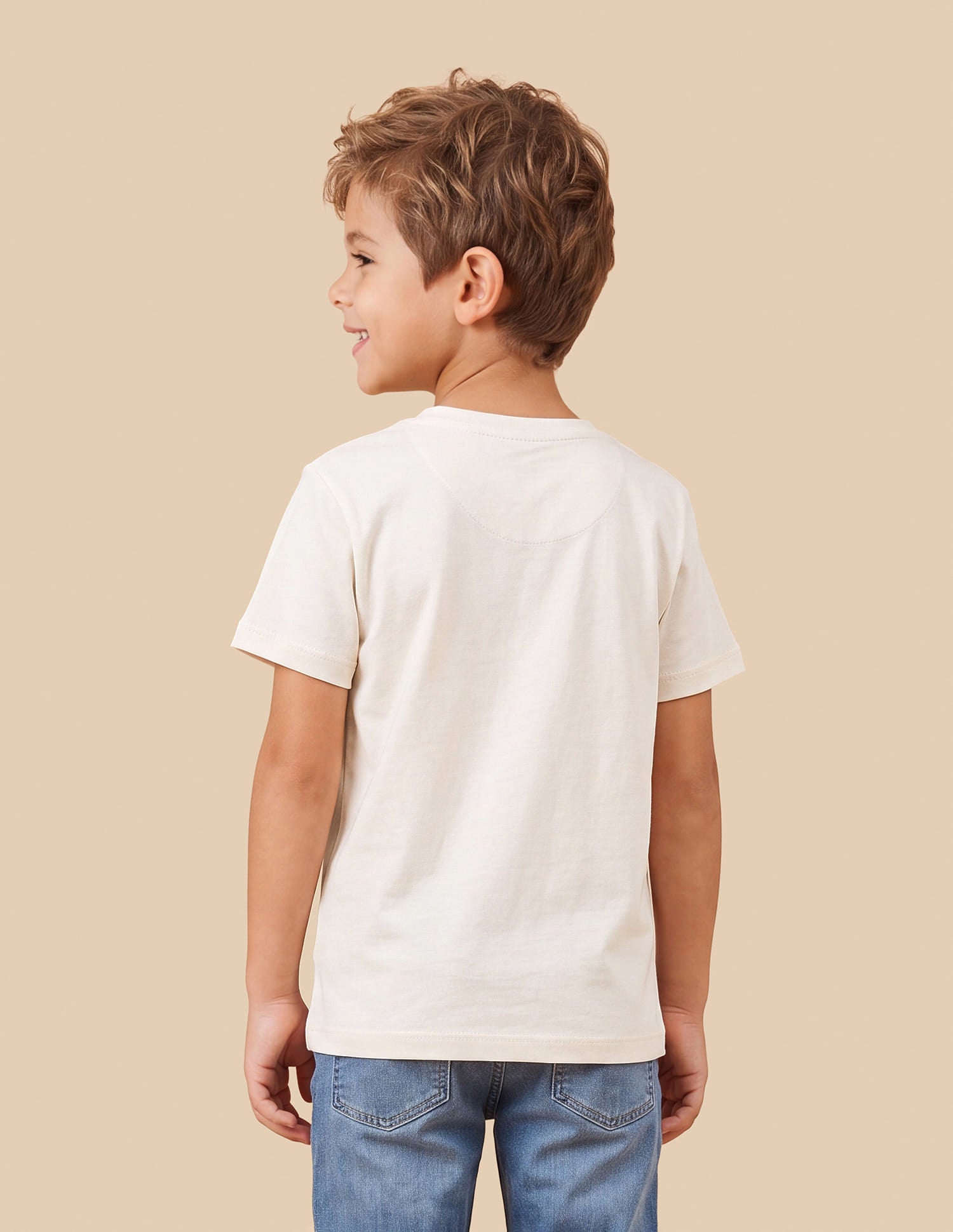 Brand Printed Regular Fit T-Shirt White - U.S. Polo Assn. India | Large