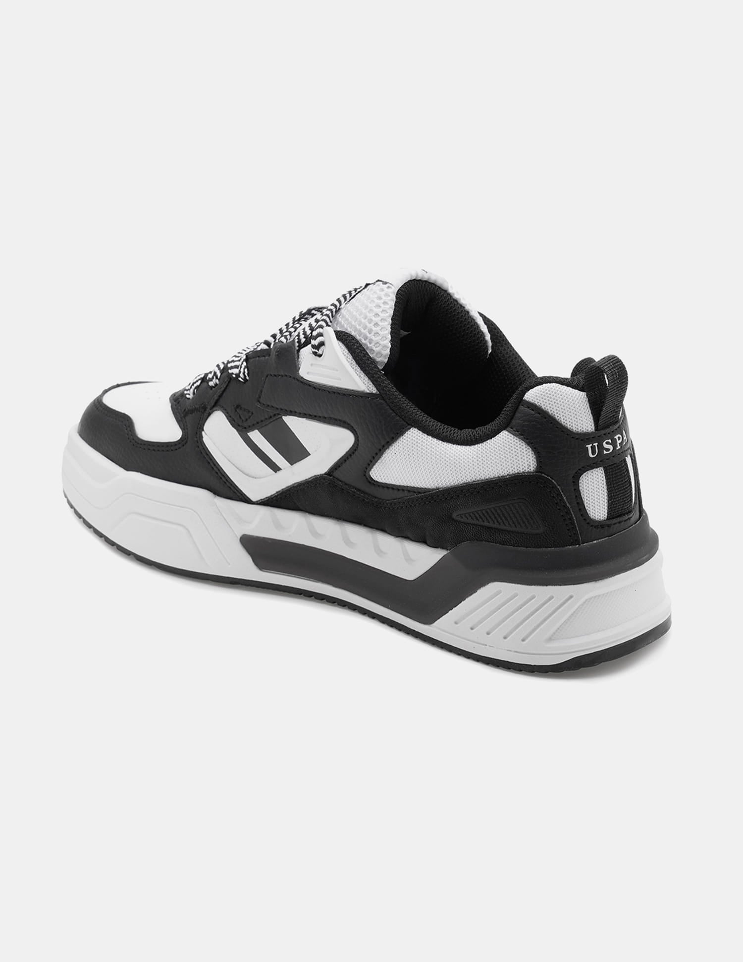 Men Damen Colour Blocked Sneakers Black - U.S. Polo Assn. India | Large