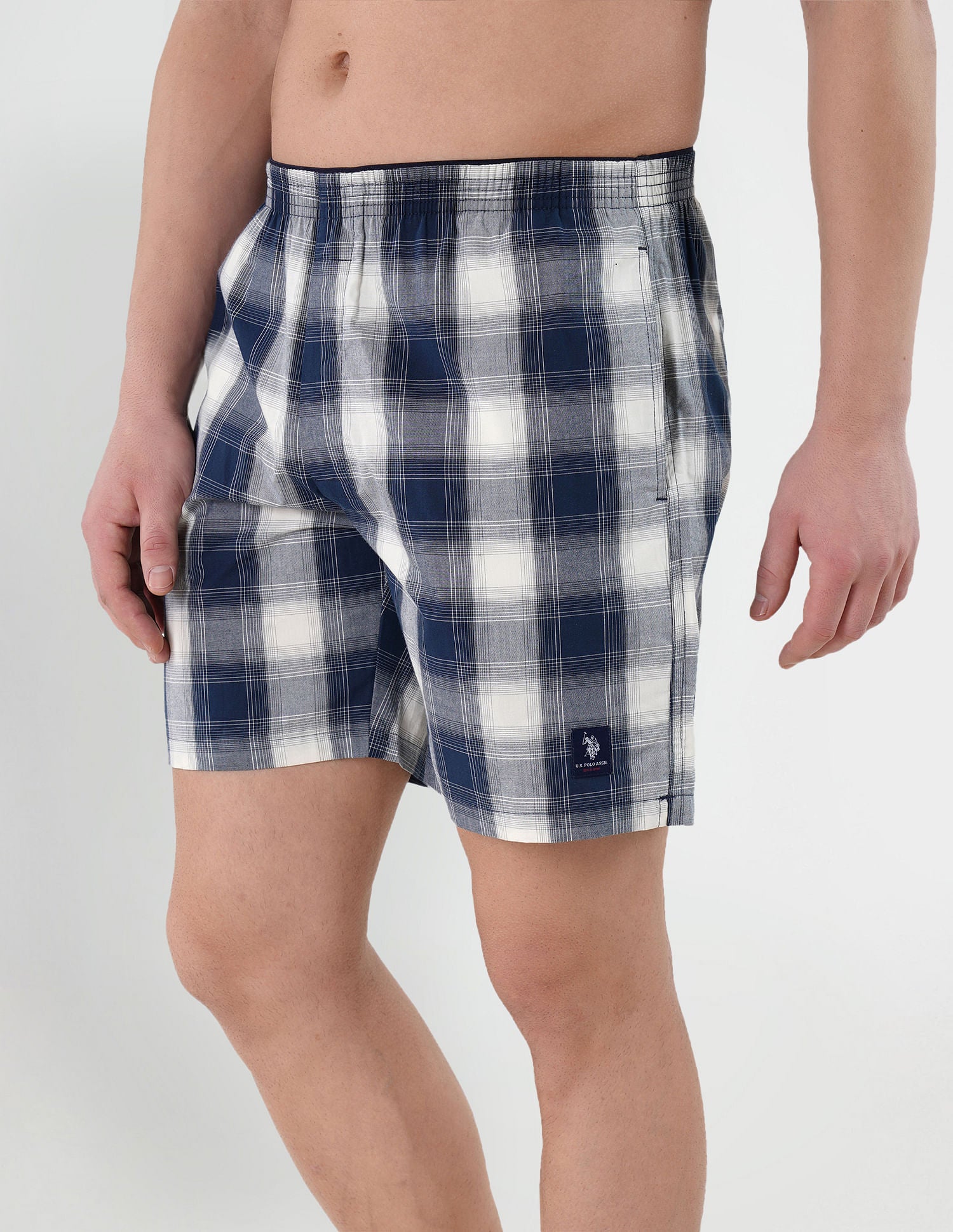 Checkered Cotton Twill EX002 Boxers - Pack Of 1 – U.S. Polo Assn. India