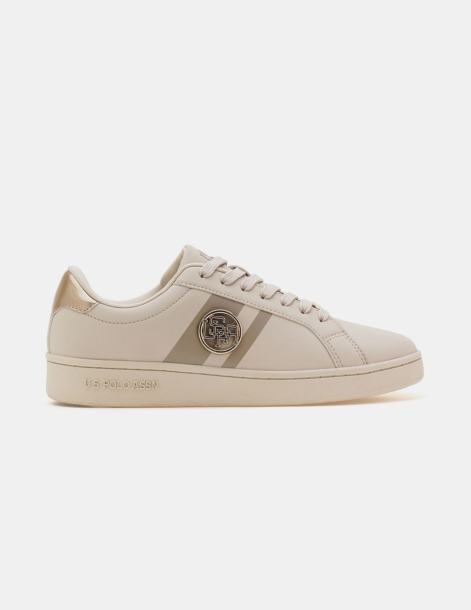 Women Emery 3.0 Colour Blocked Sneakers Nude - U.S. POLO ASSN. | Large