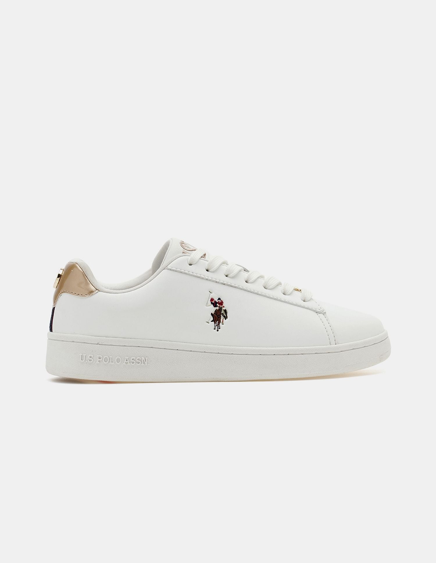 Women Rylee 3.0 Colour Blocked Sneakers Off White - U.S. POLO ASSN. | Large