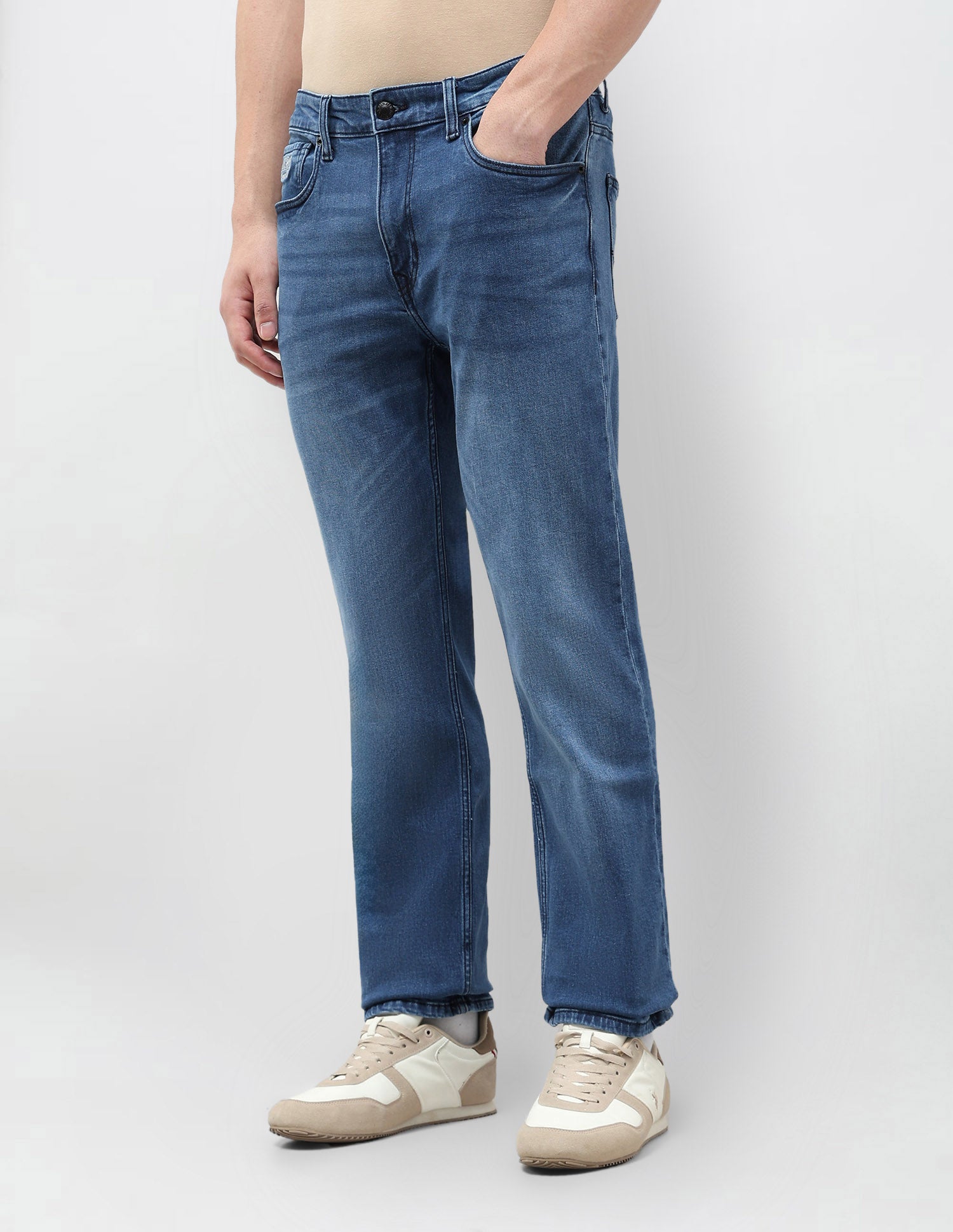 Harold Slim Straight Fit Blue Jeans Indigo - U.S. Polo Assn. India | Large