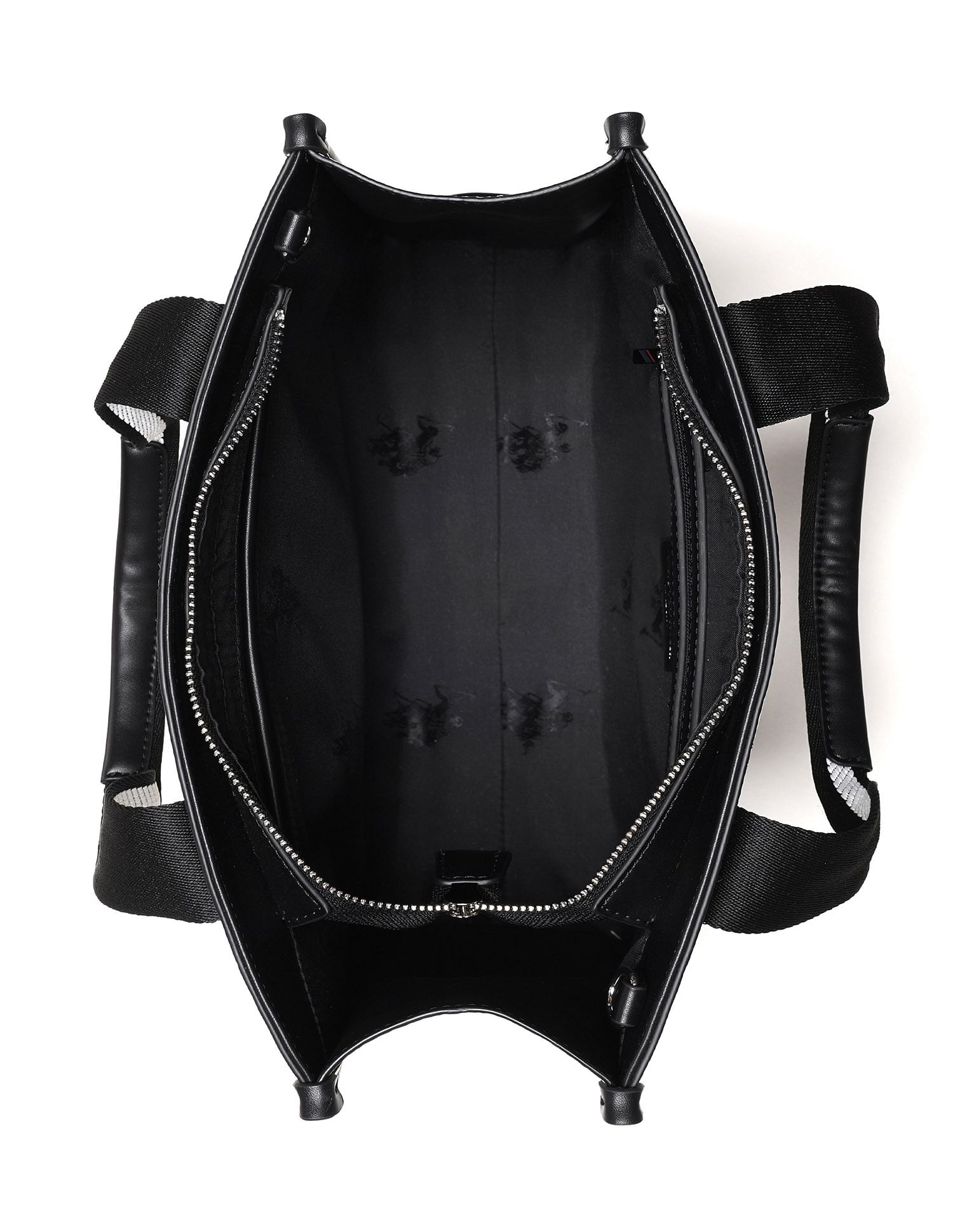 Monogram Mendy Satchel Bag Off White - U.S. POLO ASSN. | Large