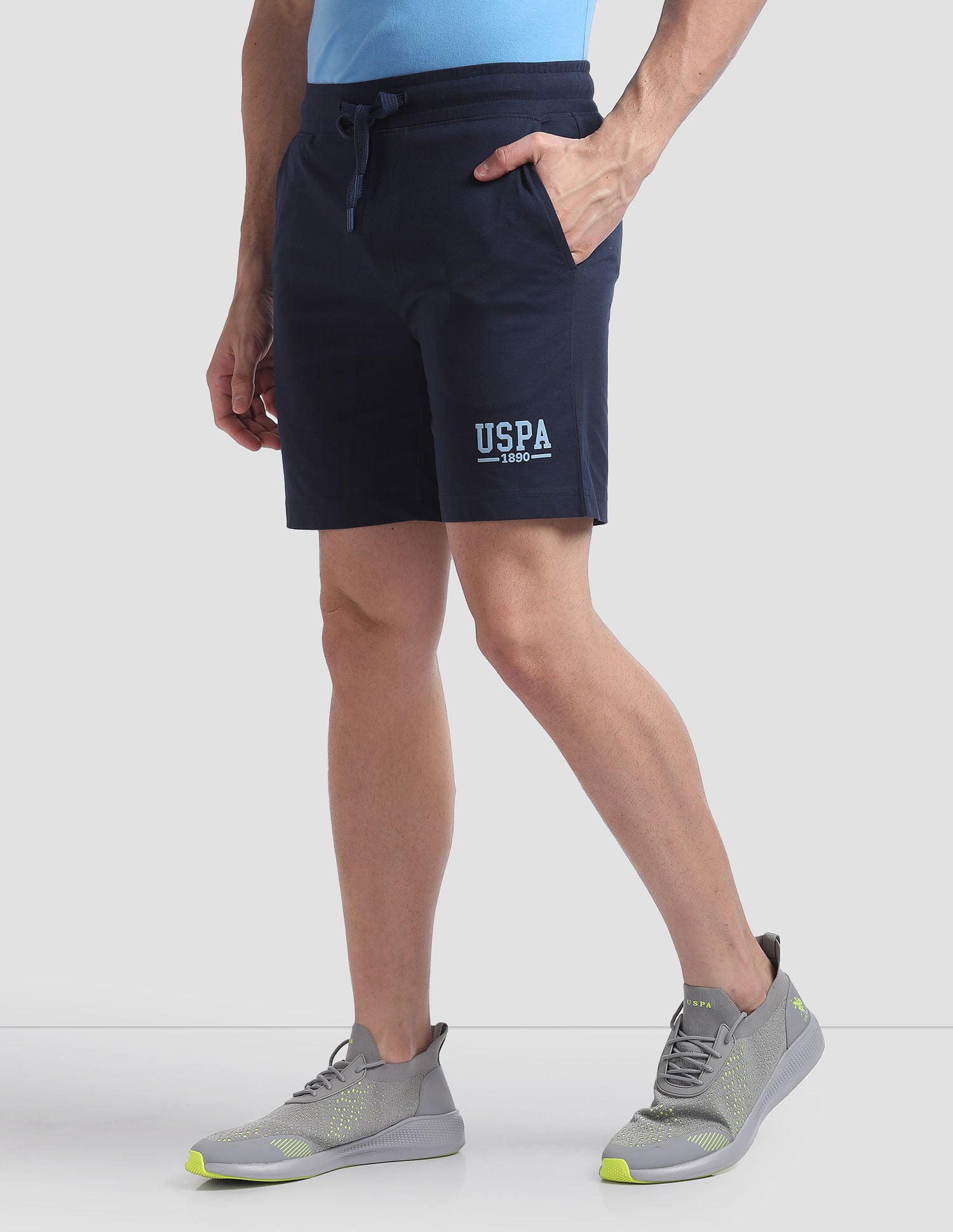 Relaxed Fit Logo IYBF Lounge Shorts - Pack Of 1 Navy - U.S. POLO ASSN. | Large