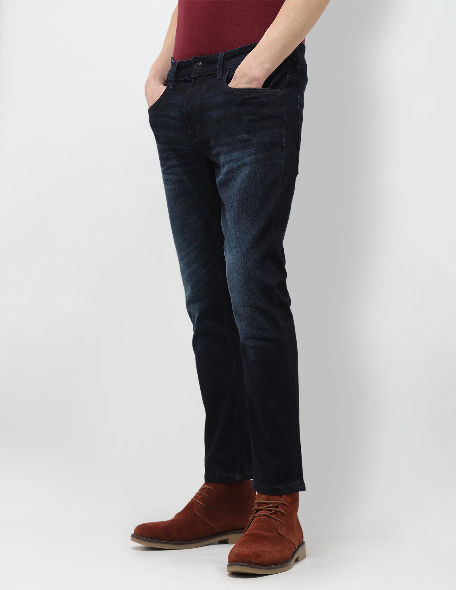 Henry Tapered Fit Blue Jeans Dark Indigo - U.S. Polo Assn. India | Large