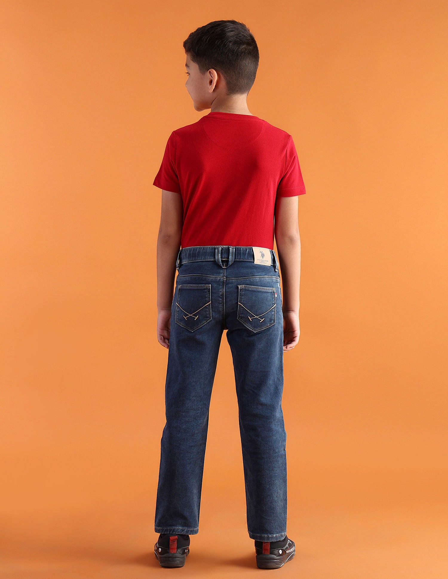 Regular fit Solid Jeans Blue - U.S. POLO ASSN. | Large