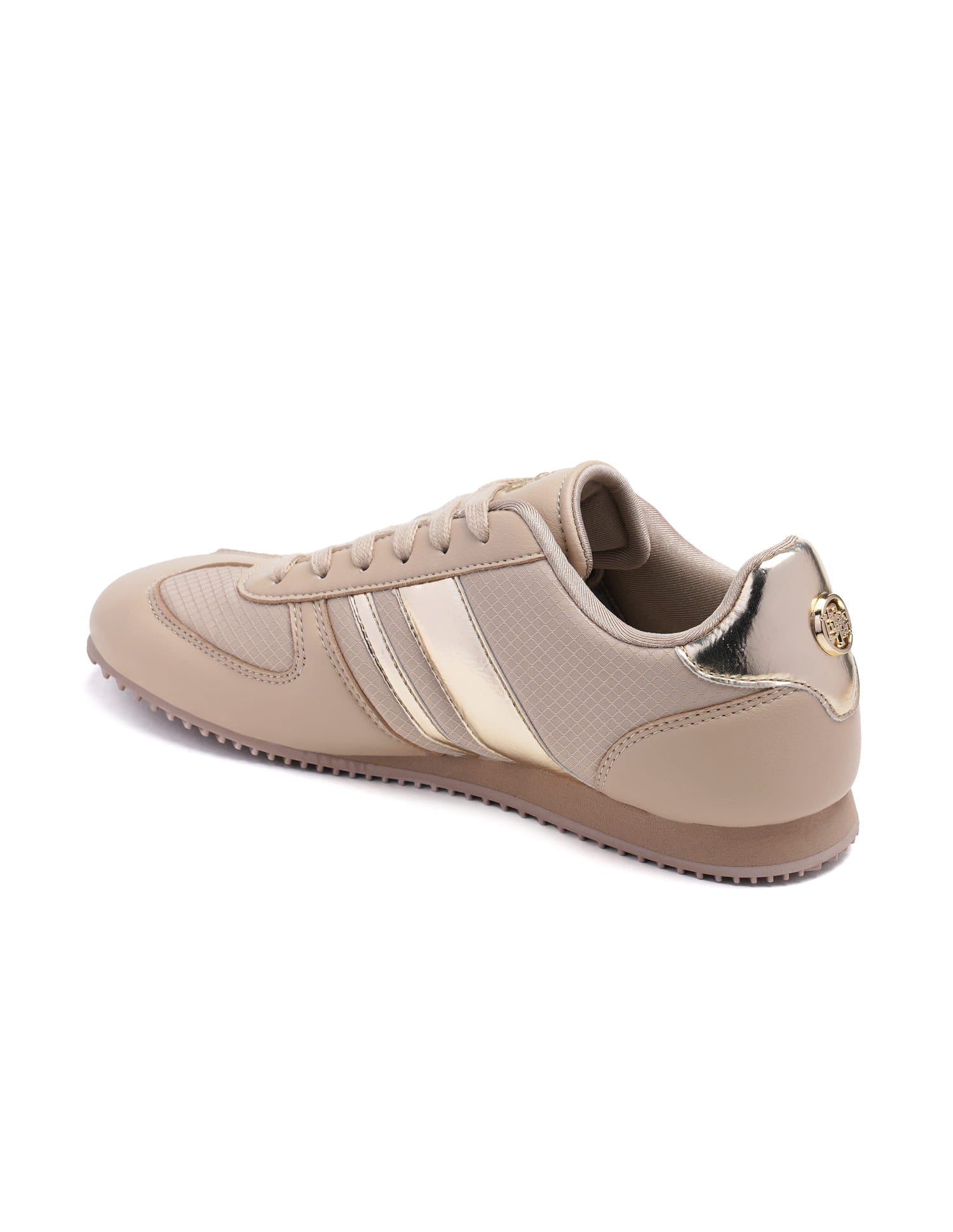 Nemsy Retro Sneakers Shoes Beige - U.S. Polo Assn. India | Large