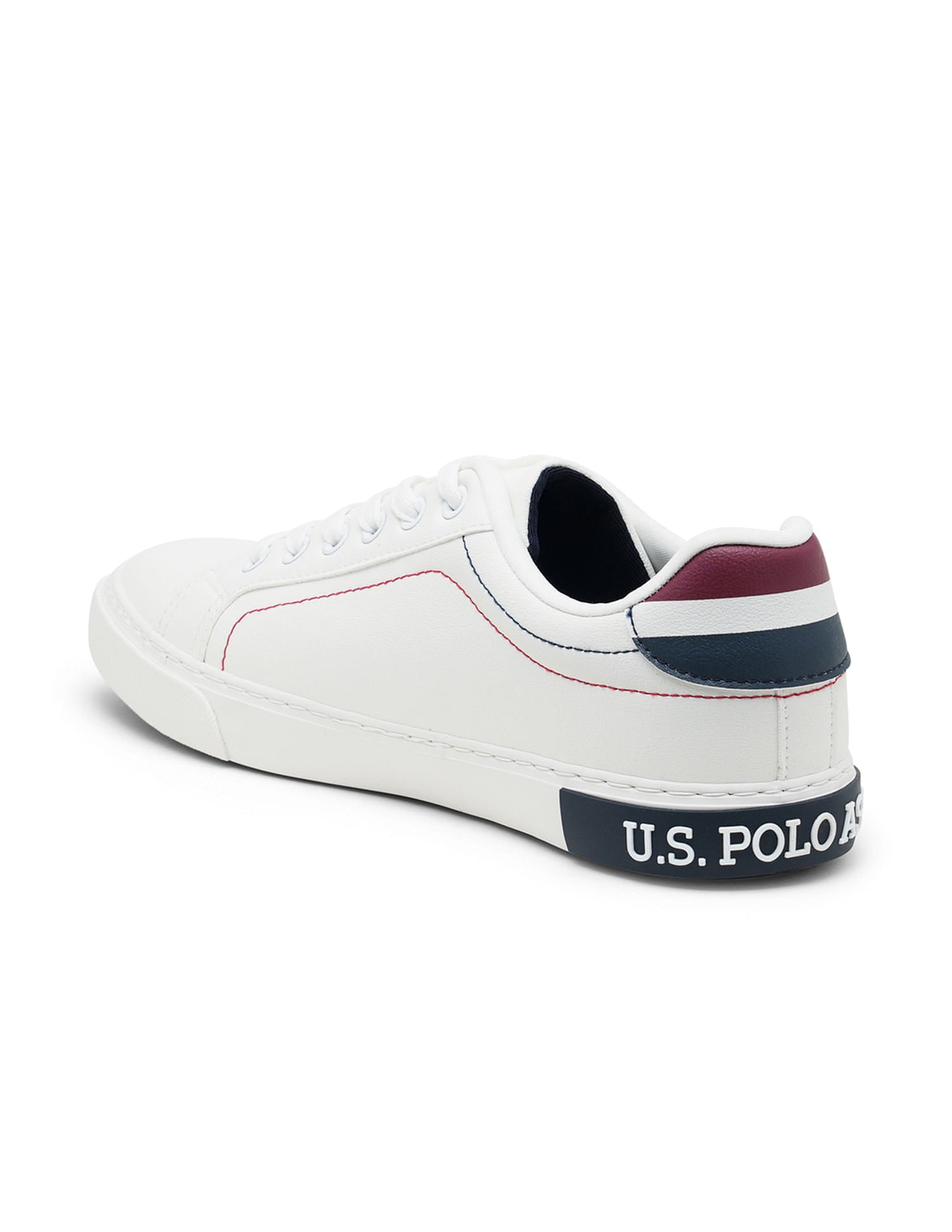 Men Solid Rojas 4.0 Sneakers White - U.S. Polo Assn. India | Large