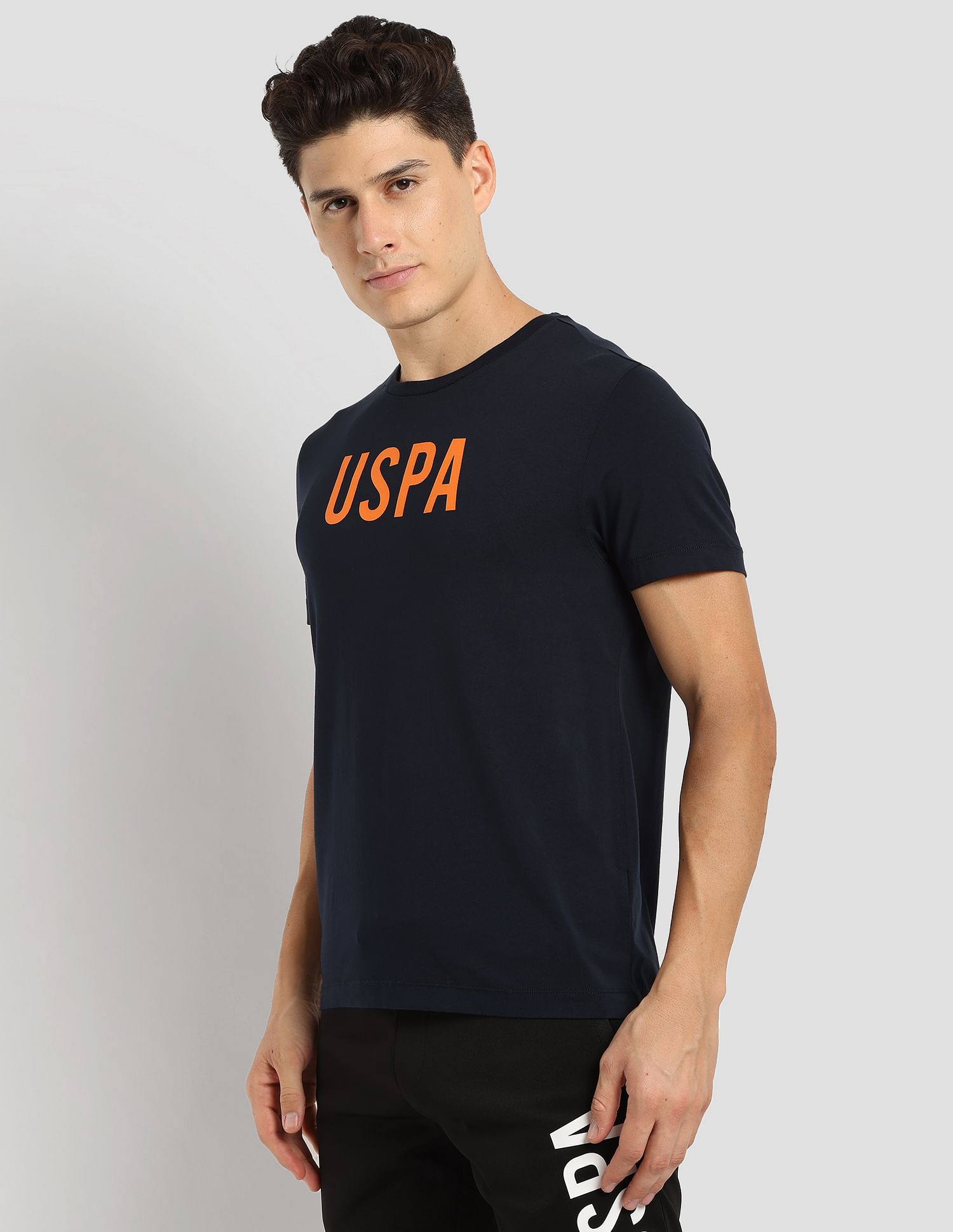 Durable Athletic T-Shirt Navy - U.S. Polo Assn. India | Large