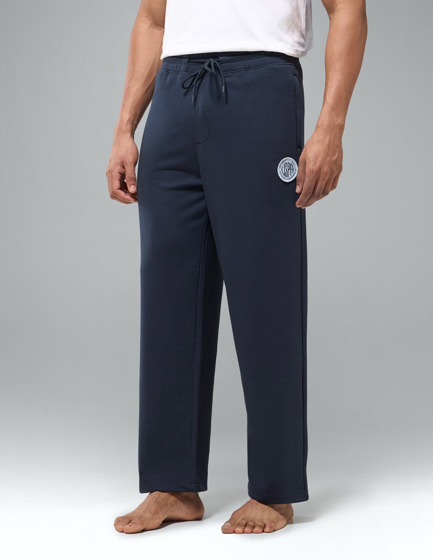 Mid Rise Relaxed Fit OR011 Track Pants Navy - U.S. Polo Assn. India | Large