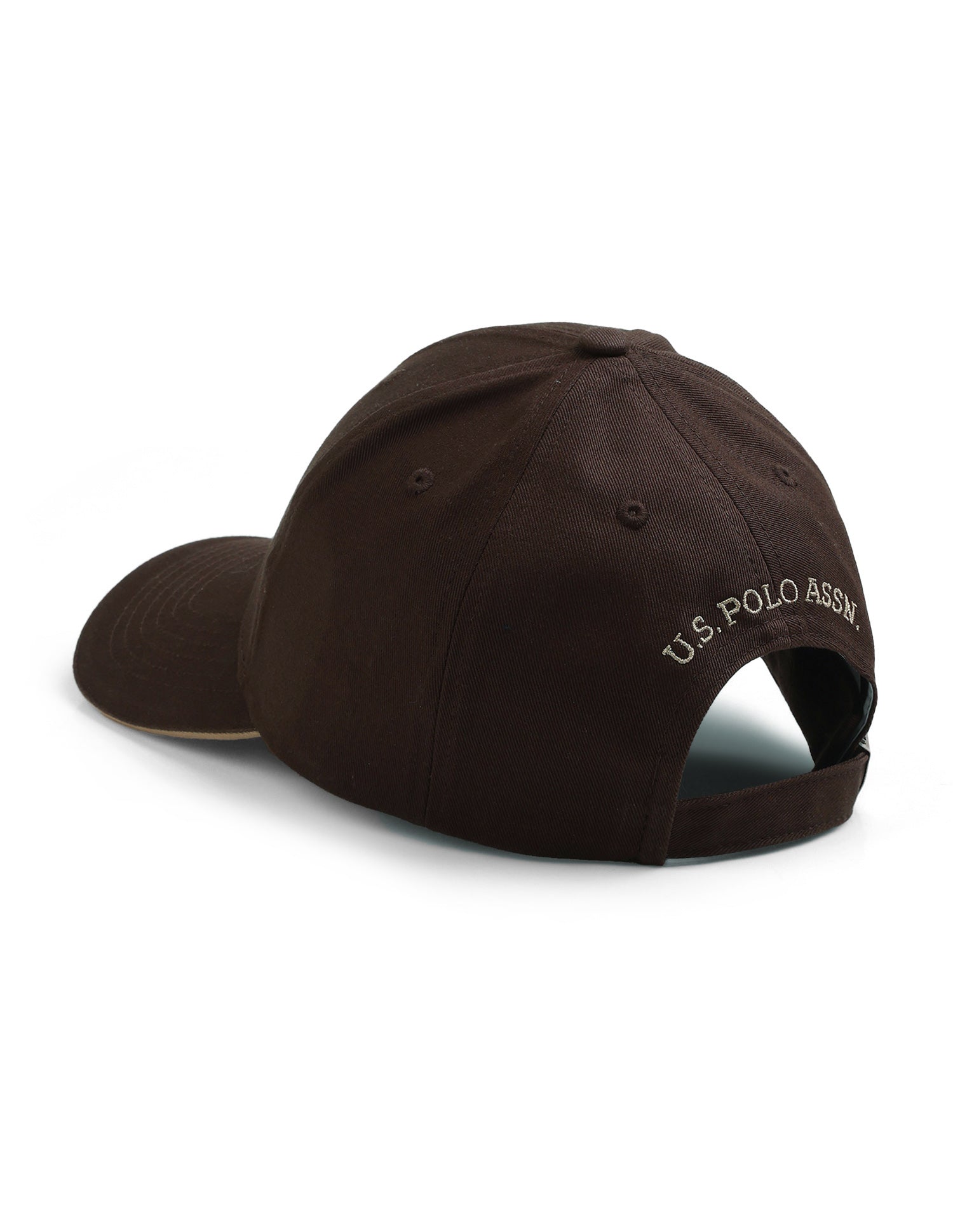 Brand Embroidered Cap Brown - U.S. Polo Assn. India | Large
